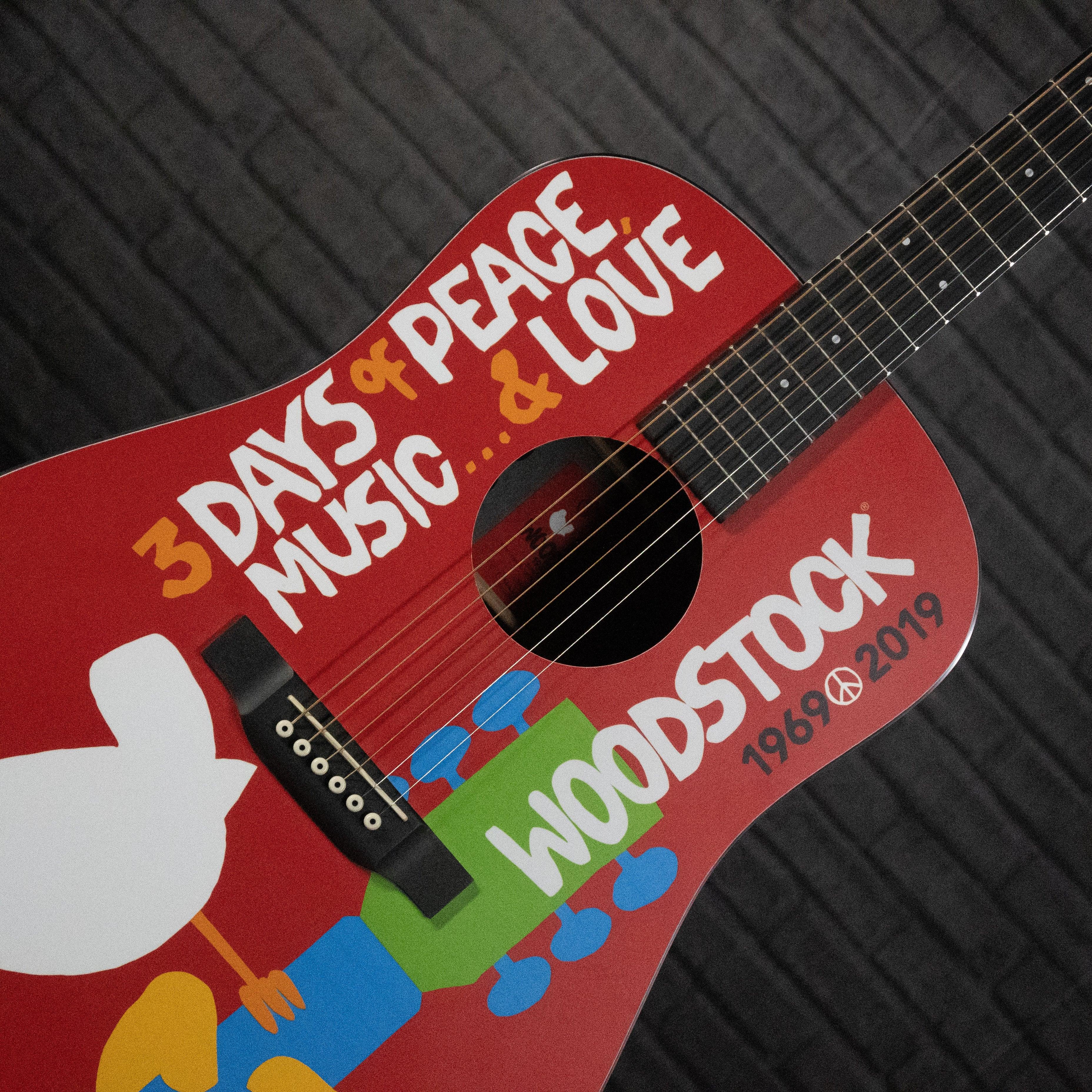 Martin DX Woodstock 50th Anniversary HPL Dreadnought Acoustic Guitar - Impulse Music Co.