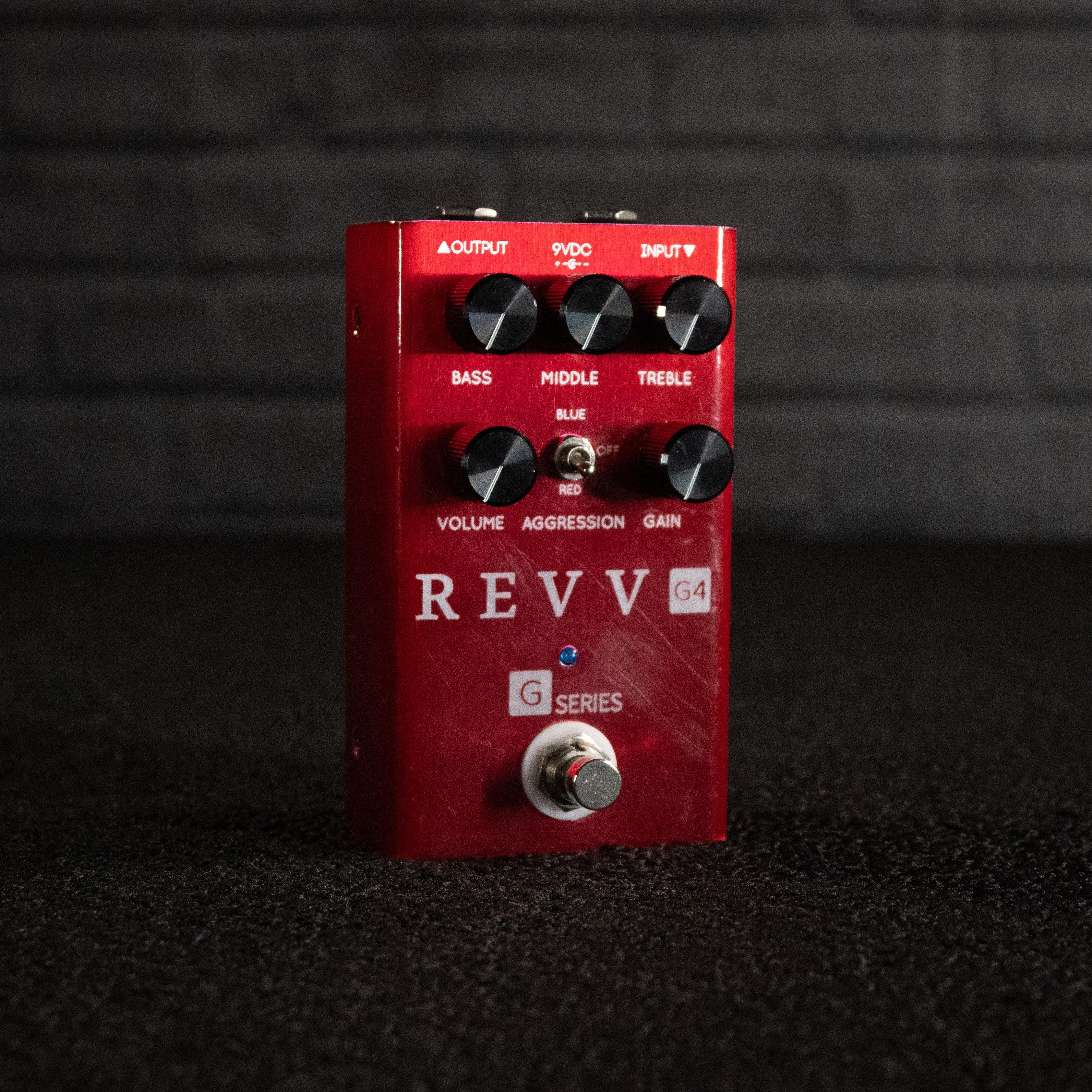Revv G4 Red Channel Distortion Guitar Pedal USED - Impulse Music Co.