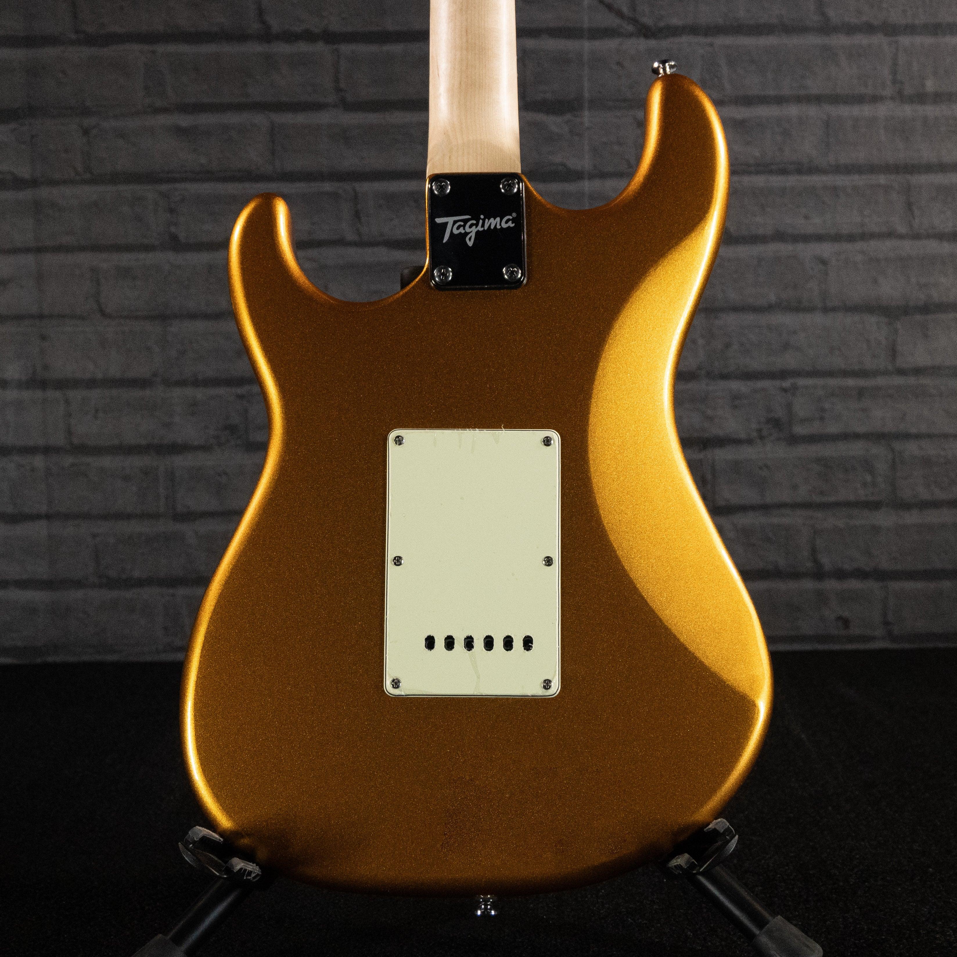 Tagima TG-500 Electric Guitar (Metallic Gold Yellow) - Impulse Music Co.