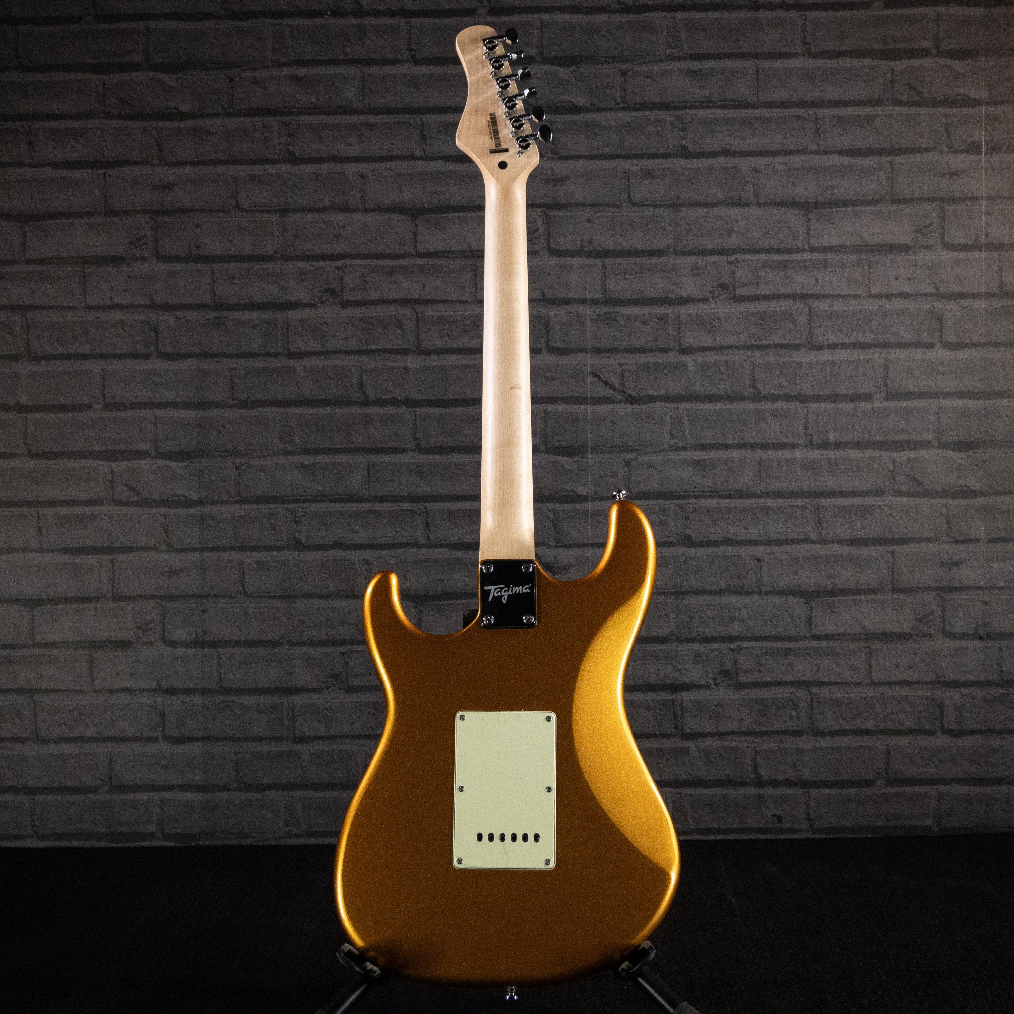 Tagima TG-500 Electric Guitar (Metallic Gold Yellow) - Impulse Music Co.
