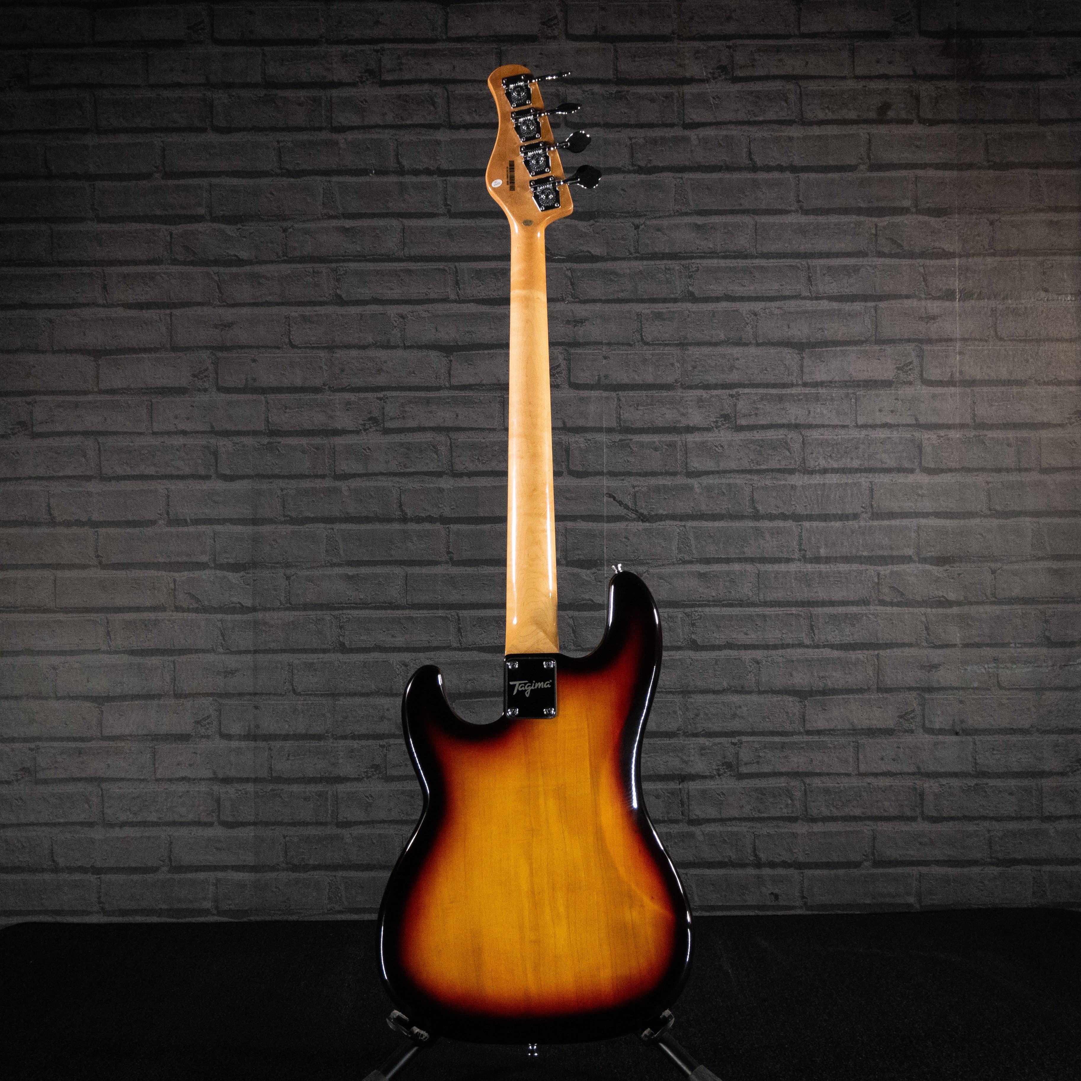 Tagima TW-65 4-String Electric Bass Guitar (Sunburst) - Impulse Music Co.