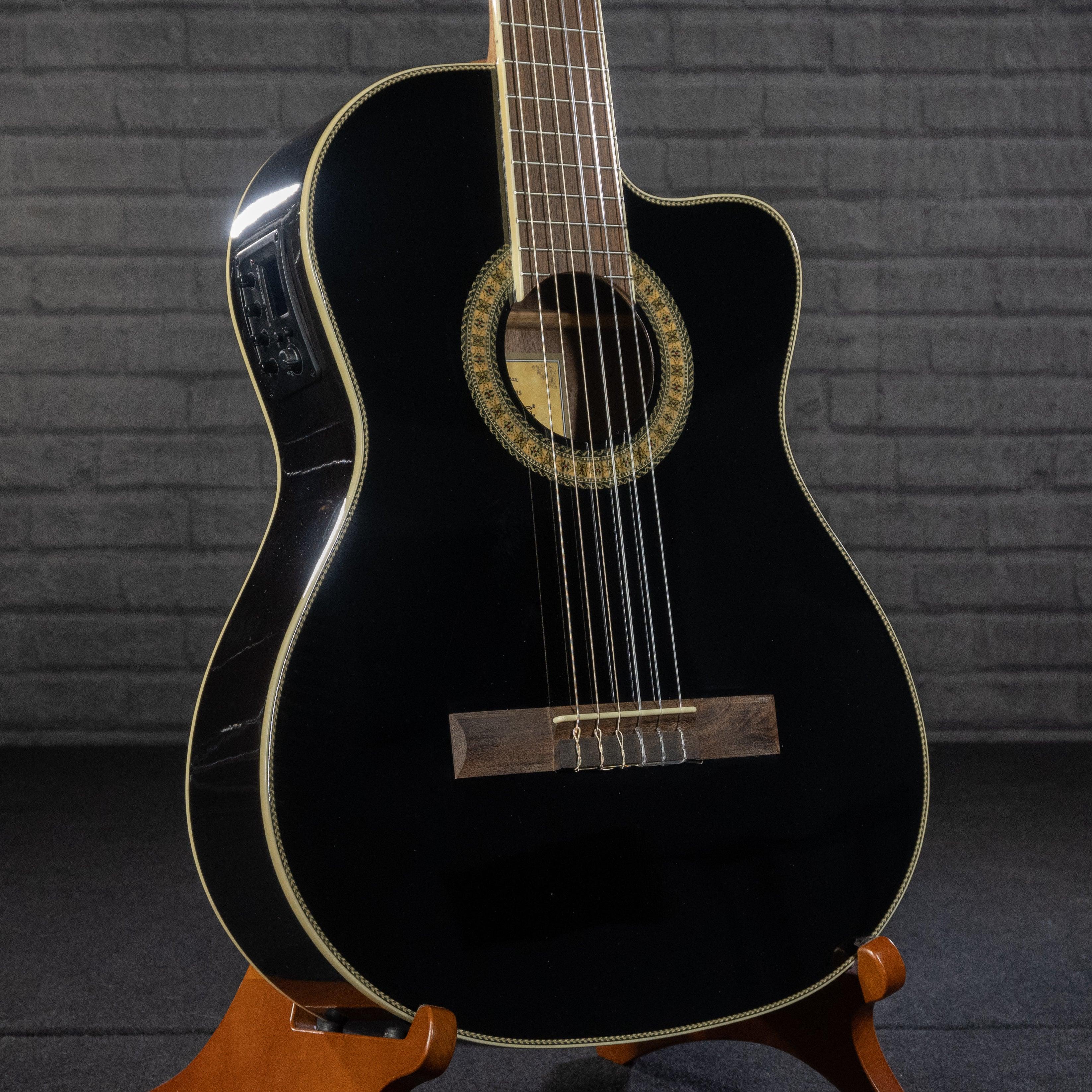 Tagima WS-10 EQ Classical Nylon Guitar (Black) - Impulse Music Co.