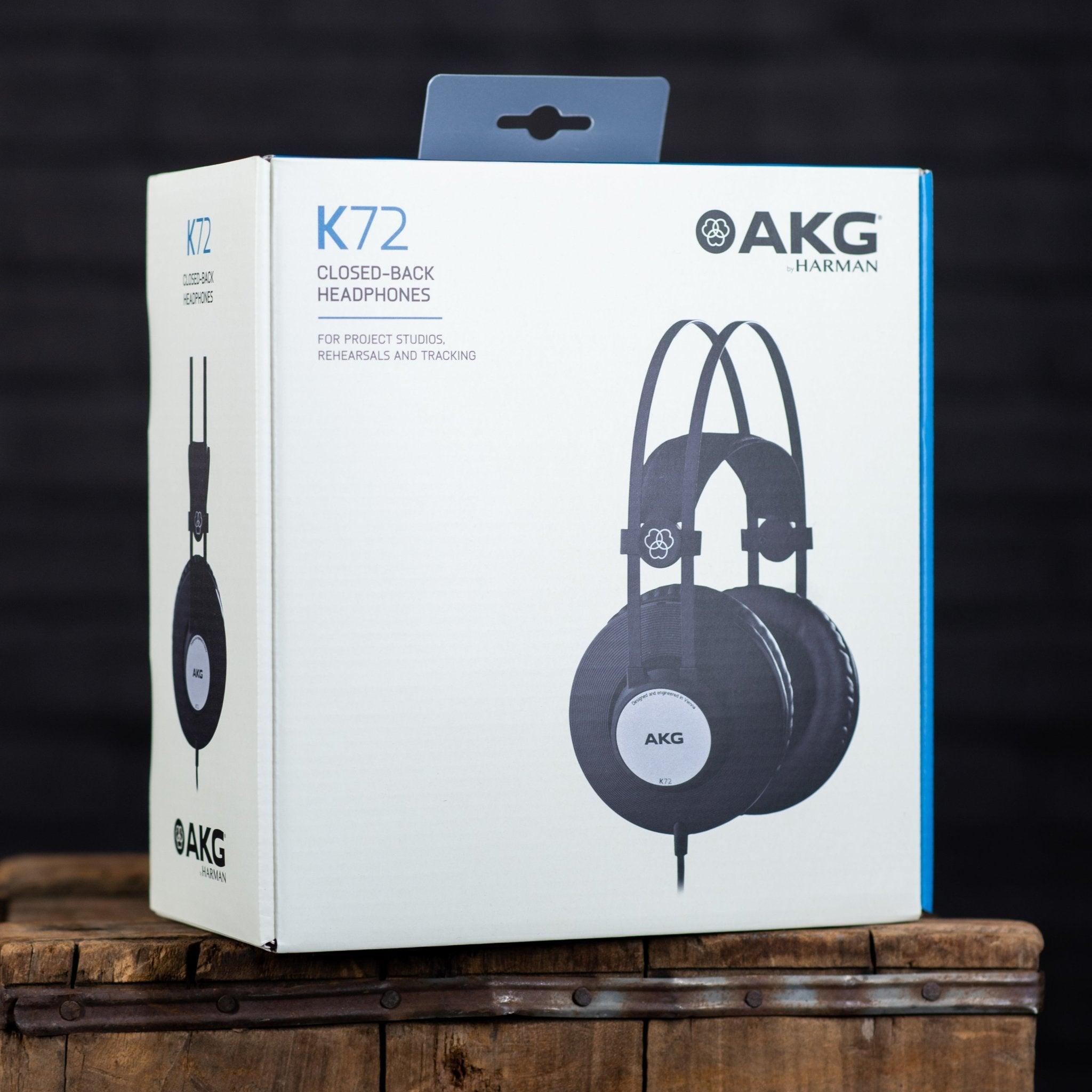 AKG K72 Closed-Back Studio Headphones - Impulse Music Co.