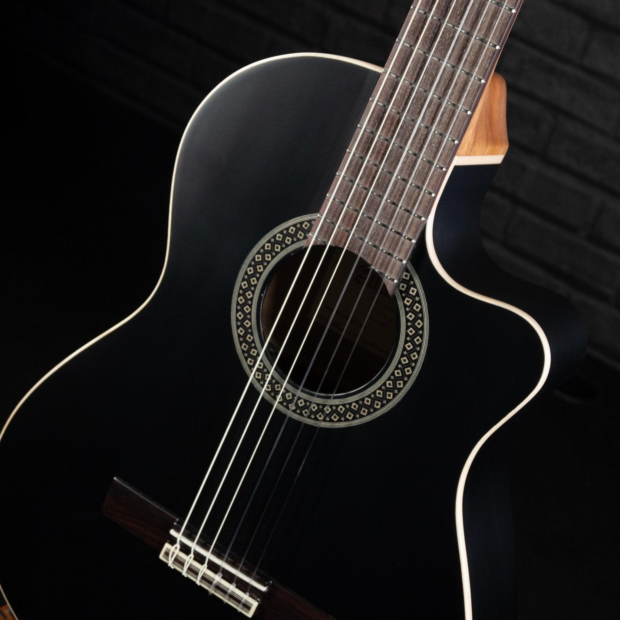Alhambra Guitars Black Satin CW EZ - Impulse Music Co.