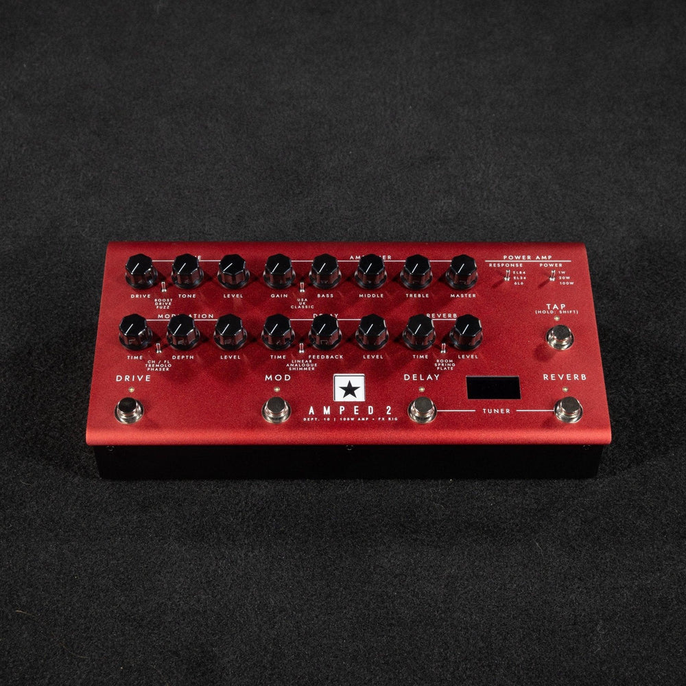 blackstar amp pedal Blackstar AMPED 2 Dept. 10 100-Watt Guitar Amp Pedal