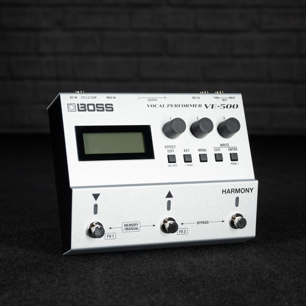 boss vocal effects pedal Boss VE-500 Vocal Performer Pedal
