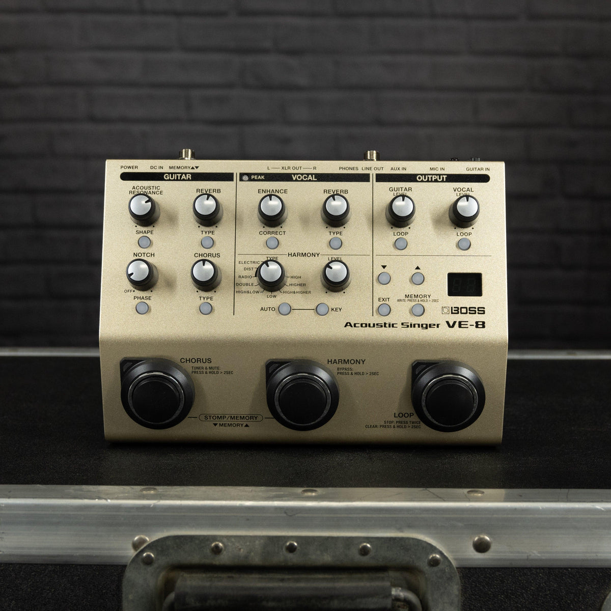boss acoustic guitar pedal Boss VE-8 Acoustic Singer freeshipping