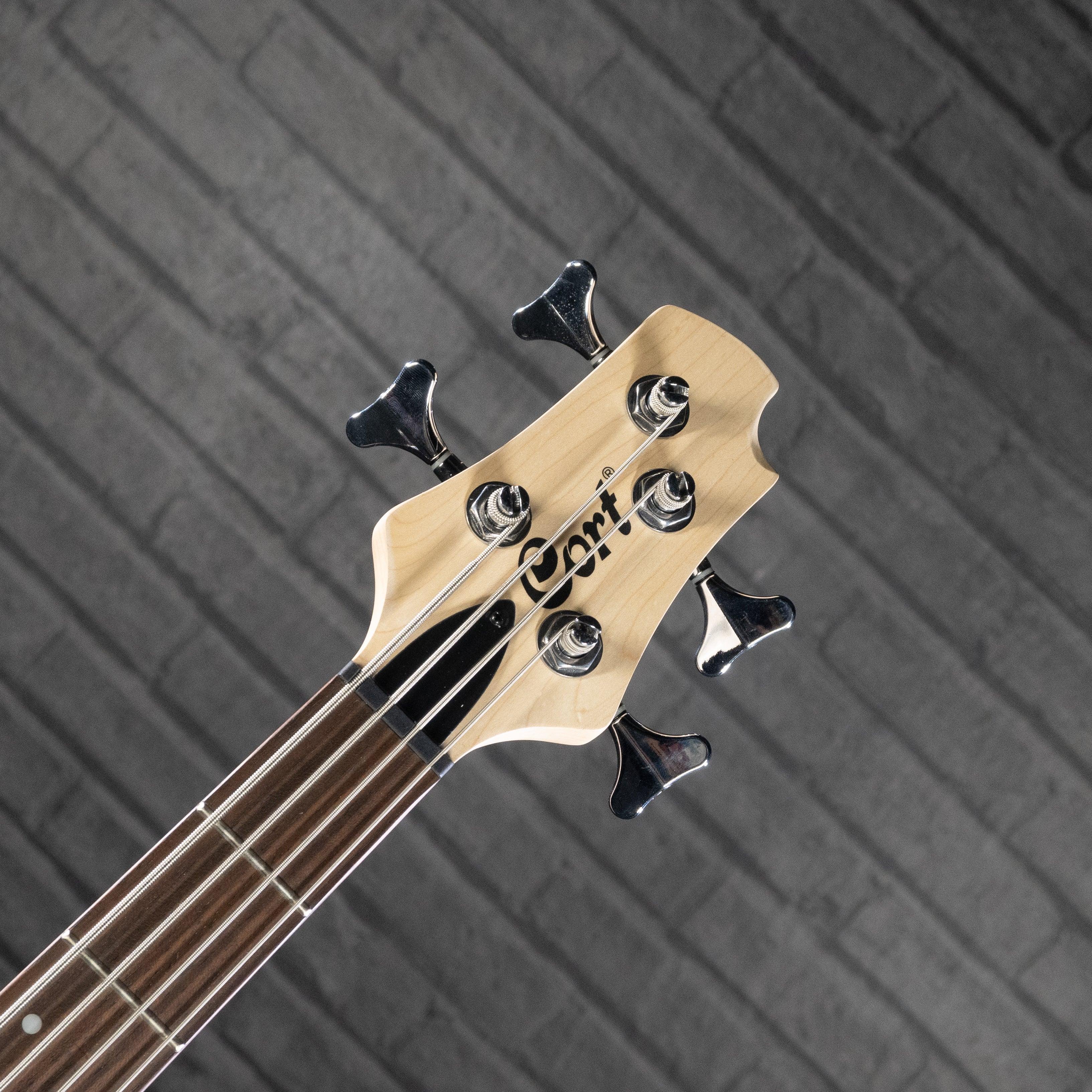 Cort Action PJ Electric Bass (Open Pore Black) - Impulse Music Co.