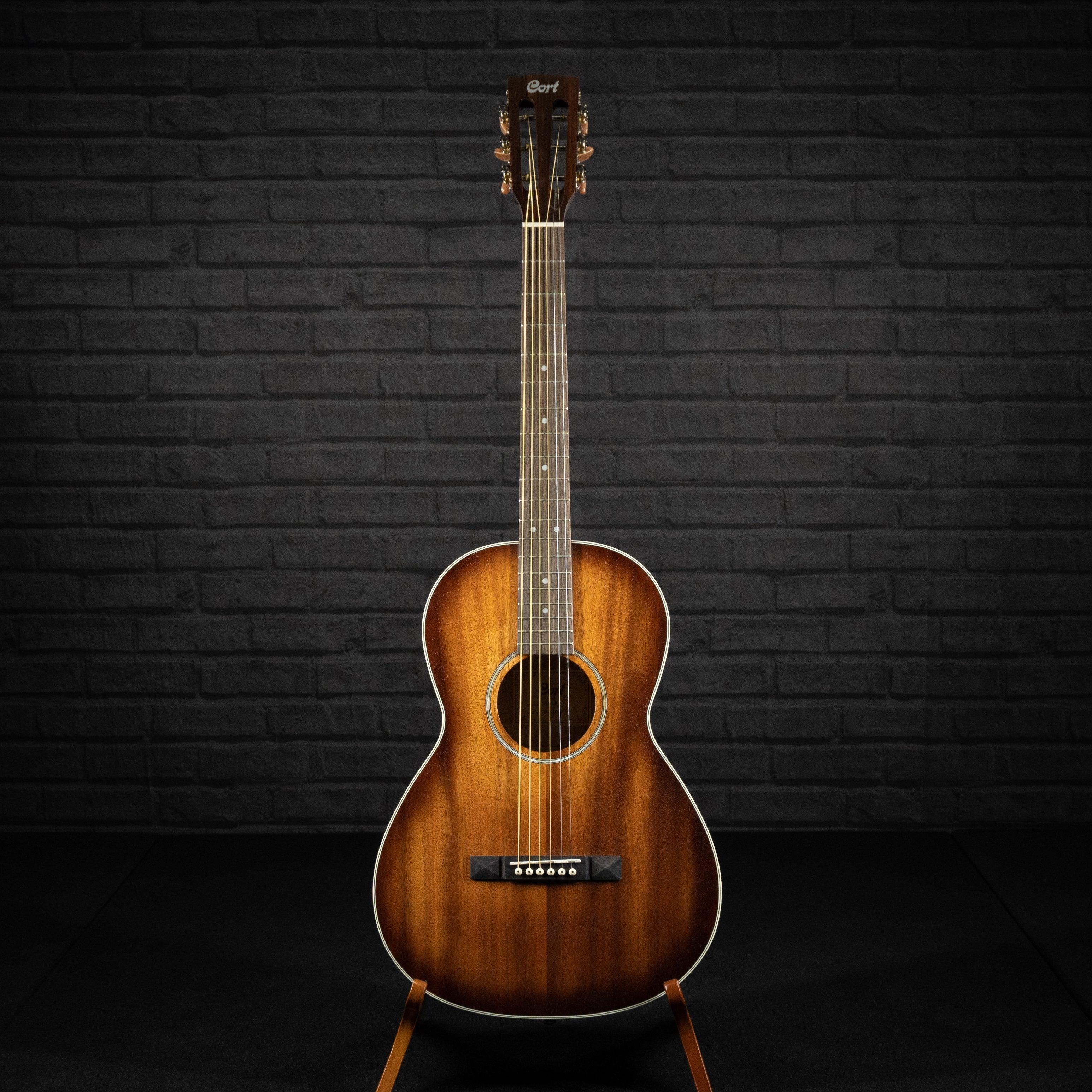 Cort AP550M Parlor Acoustic Guitar (Open Pore) - Impulse Music Co.