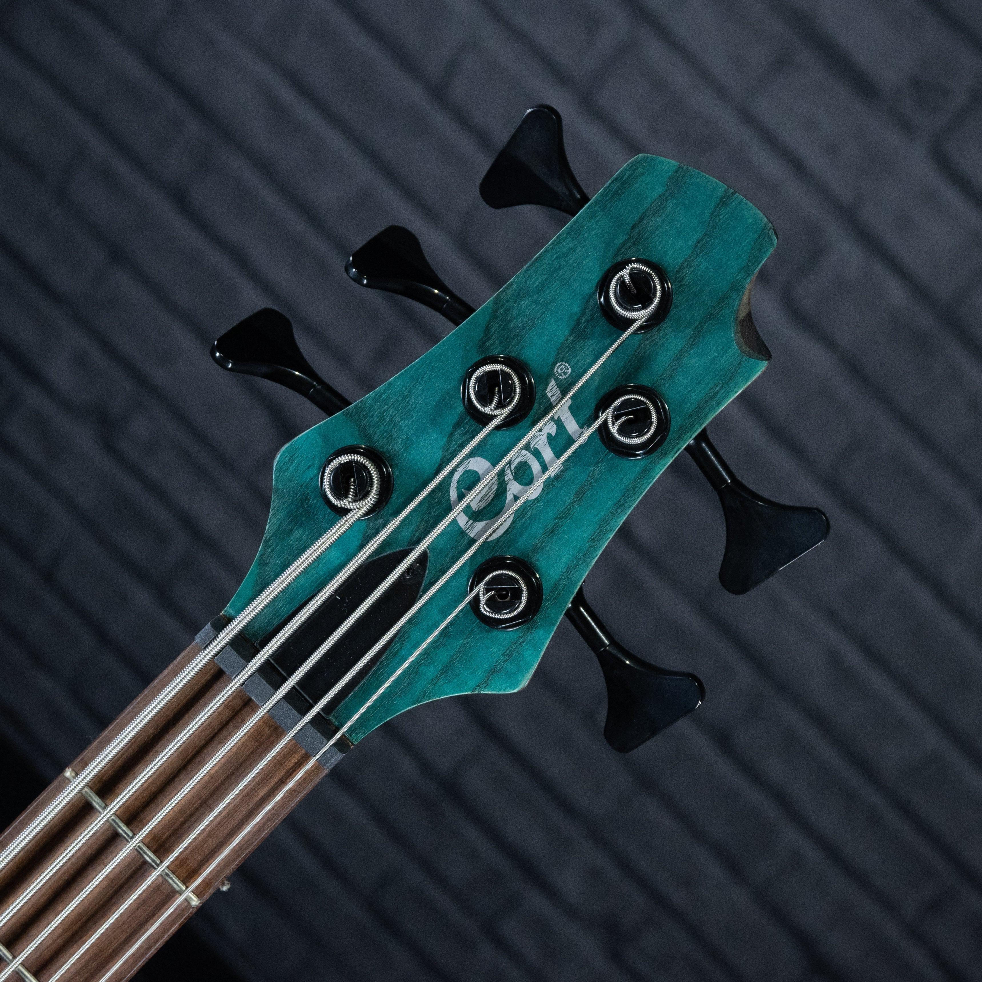 Cort Artisan B5 Ash Electric Bass (Aqua Blue) - Impulse Music Co.