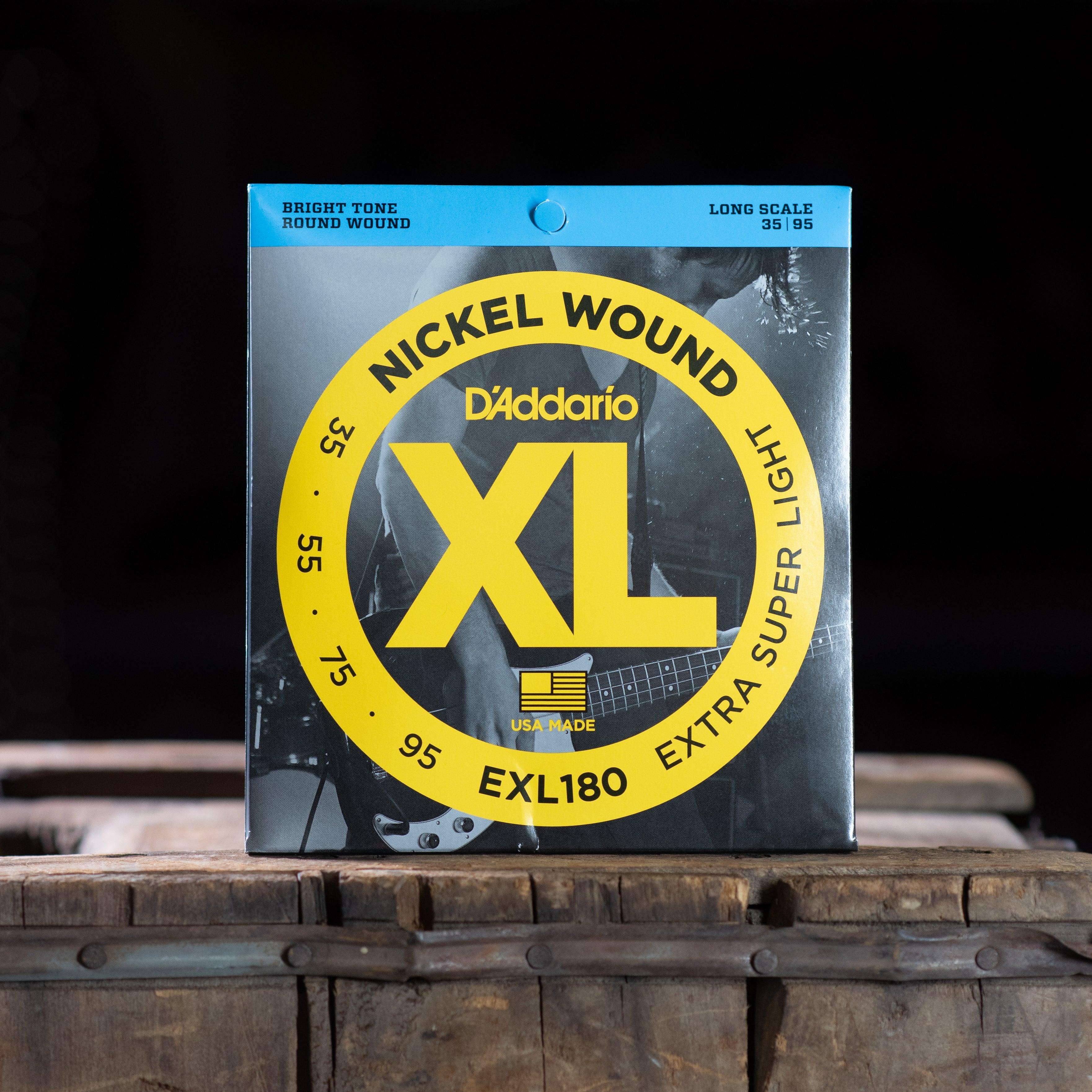 D'addario EXL 180 Nickel Wound 35 - 95 - Impulse Music Co.