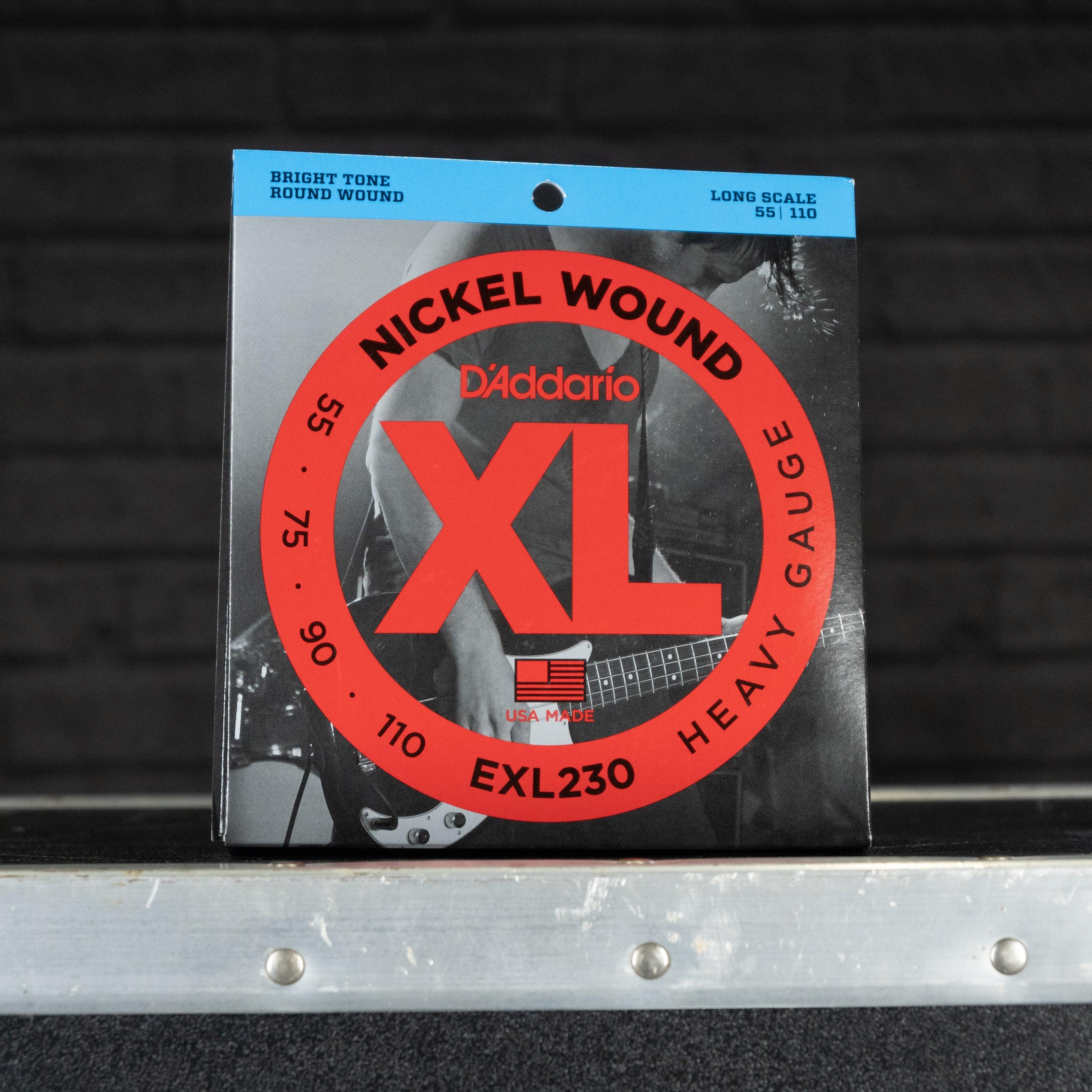 D'Addario EXL230 Nickel Wound Bass Guitar Strings - Impulse Music Co.