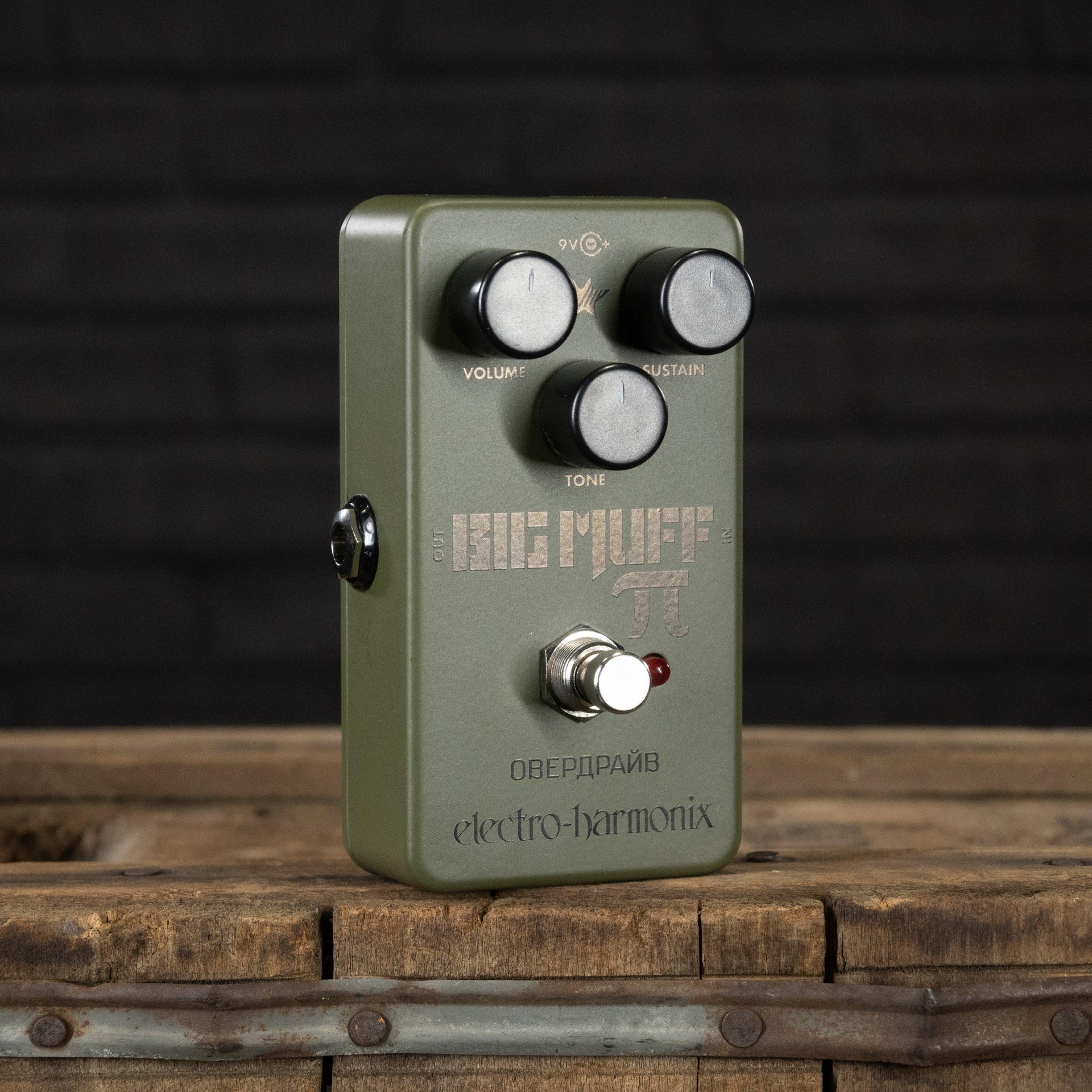 big muff green russian pedal Electro-Harmonix Green Russian Big Muff Fuzz Pedal freeshipping