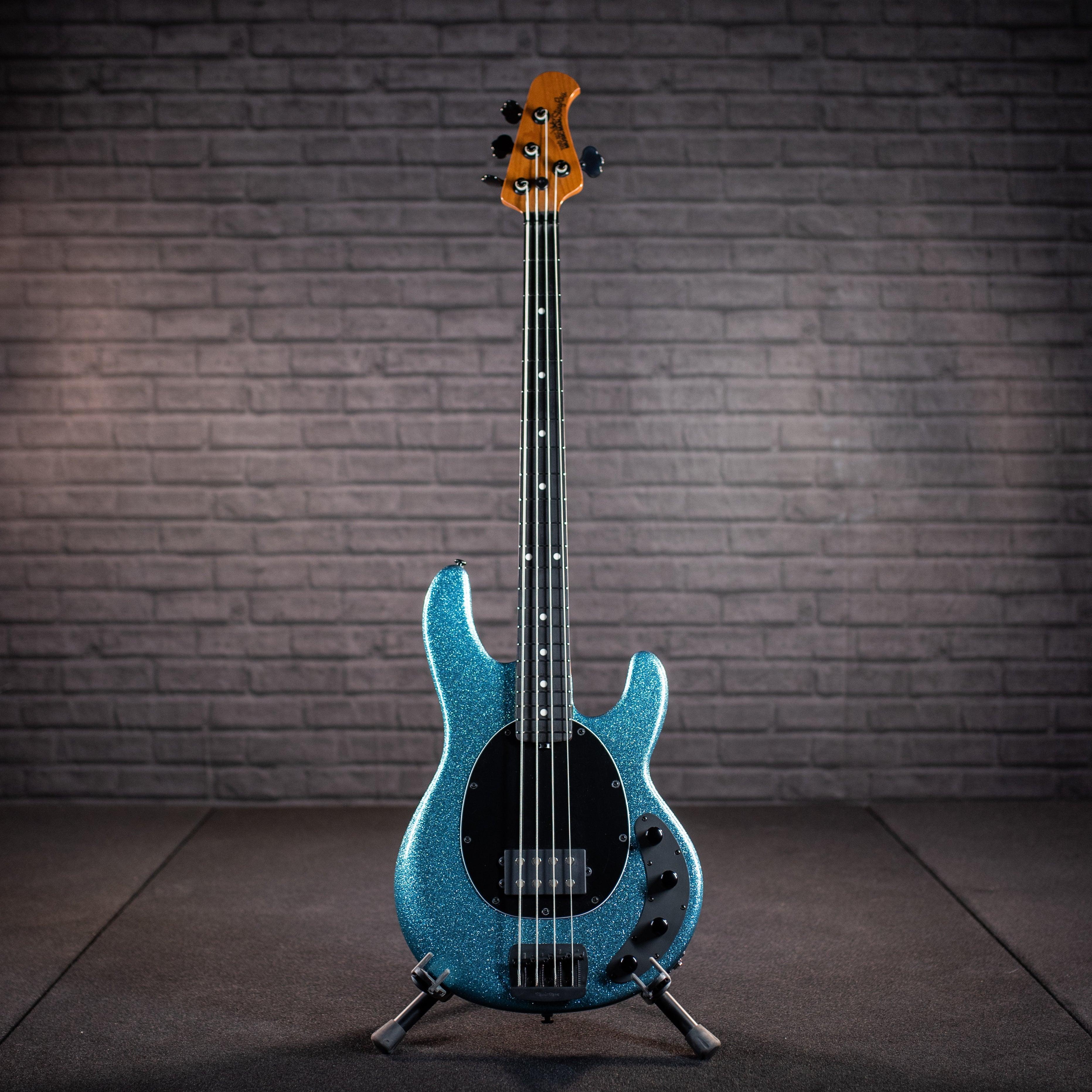 Ernie Ball Music Man Stingray Special 4 H Electric Bass (Aqua Sparkle) - Impulse Music Co.