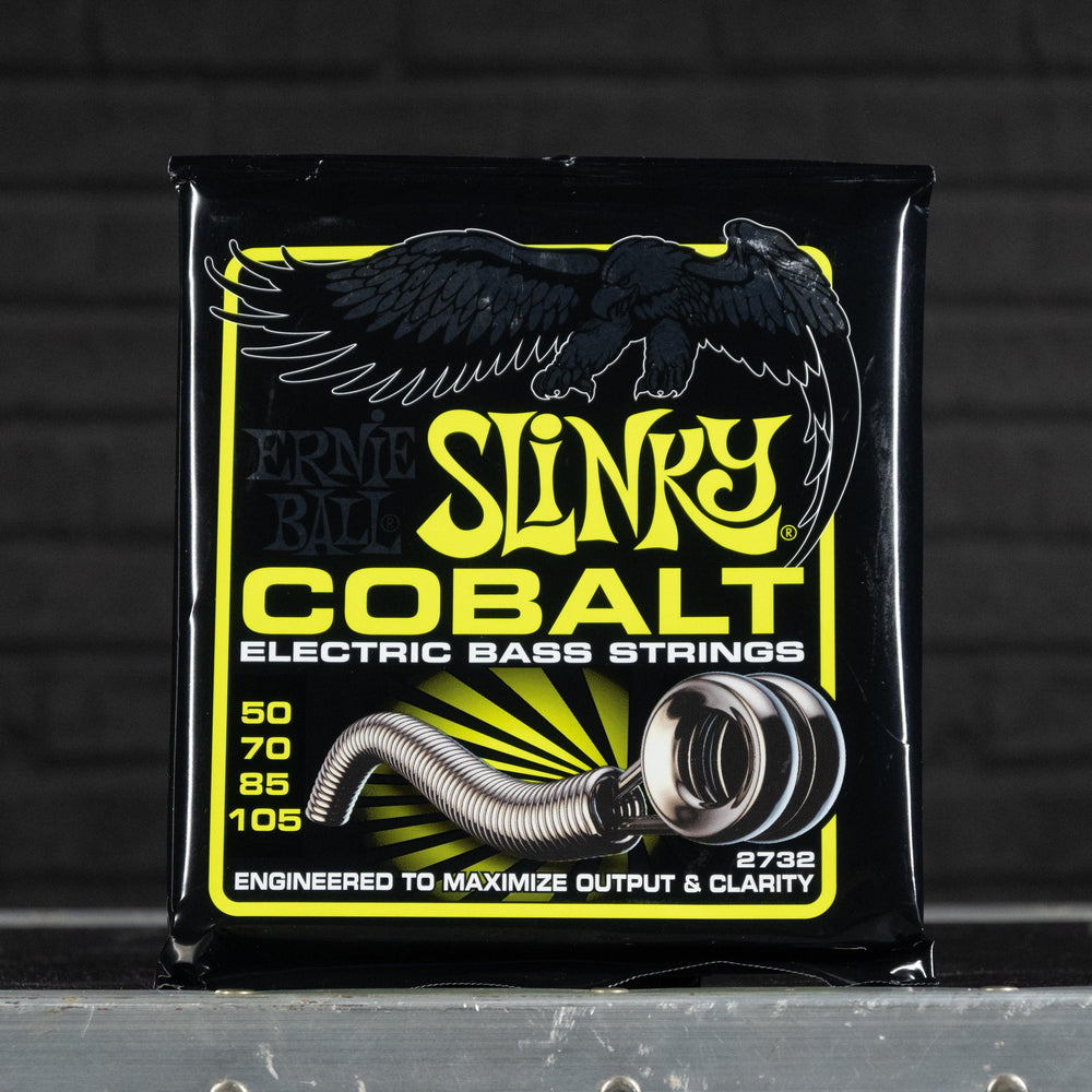 Ernie ball Bass (4) 2733 Slinky Cobalt 045-105 - set van 4 snaren Elektrische bassnaren Ernie ball Bass (4) 2733 Slinky Cobalt 045-105 - set van 4 snaren Elektrische bassnaren