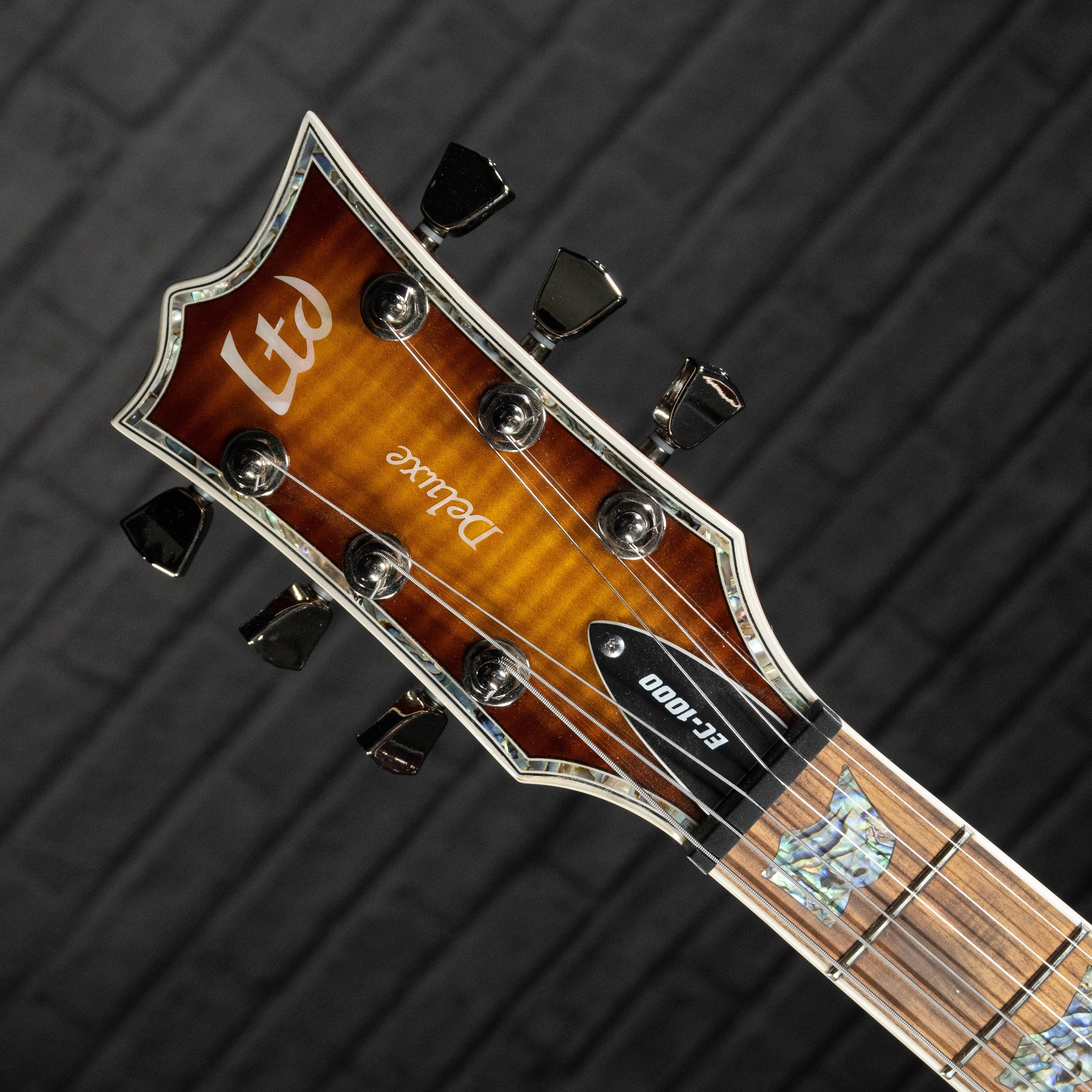 ESP LTD EC-1000 (Amber Sunburst) USED - Impulse Music Co.