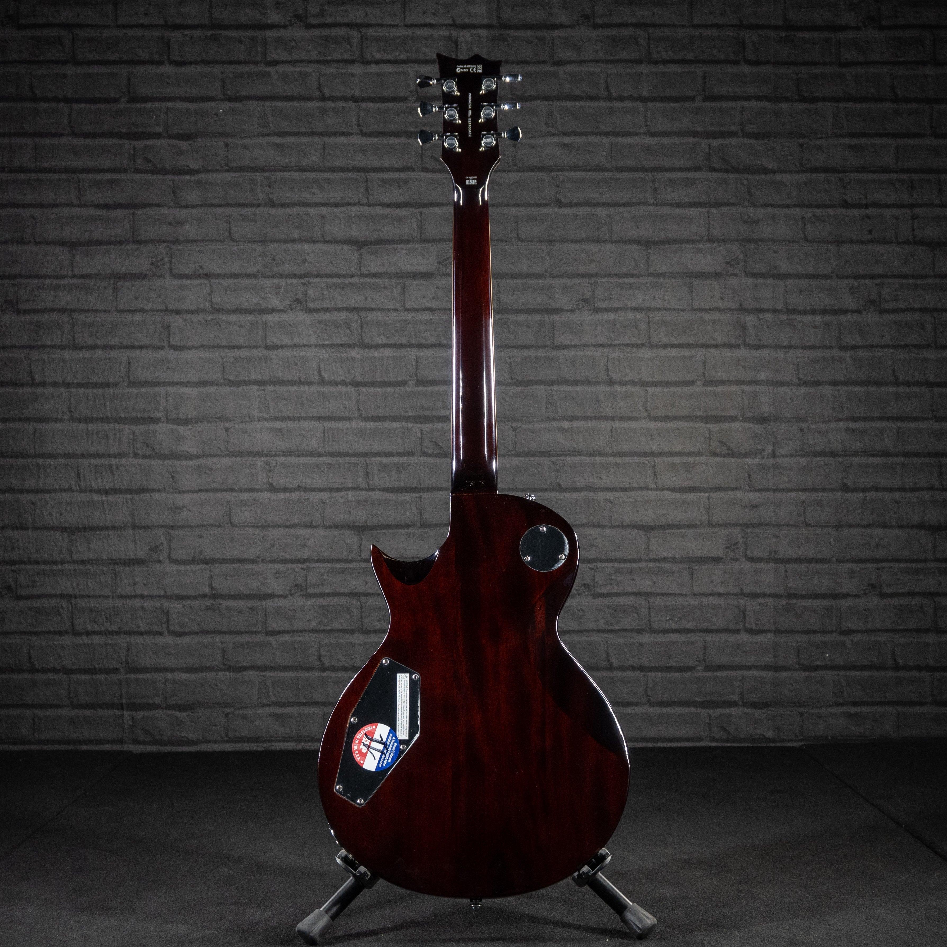 ESP LTD EC-256FM Electric Guitar (Dark Brown Sunburst) - Impulse Music Co.