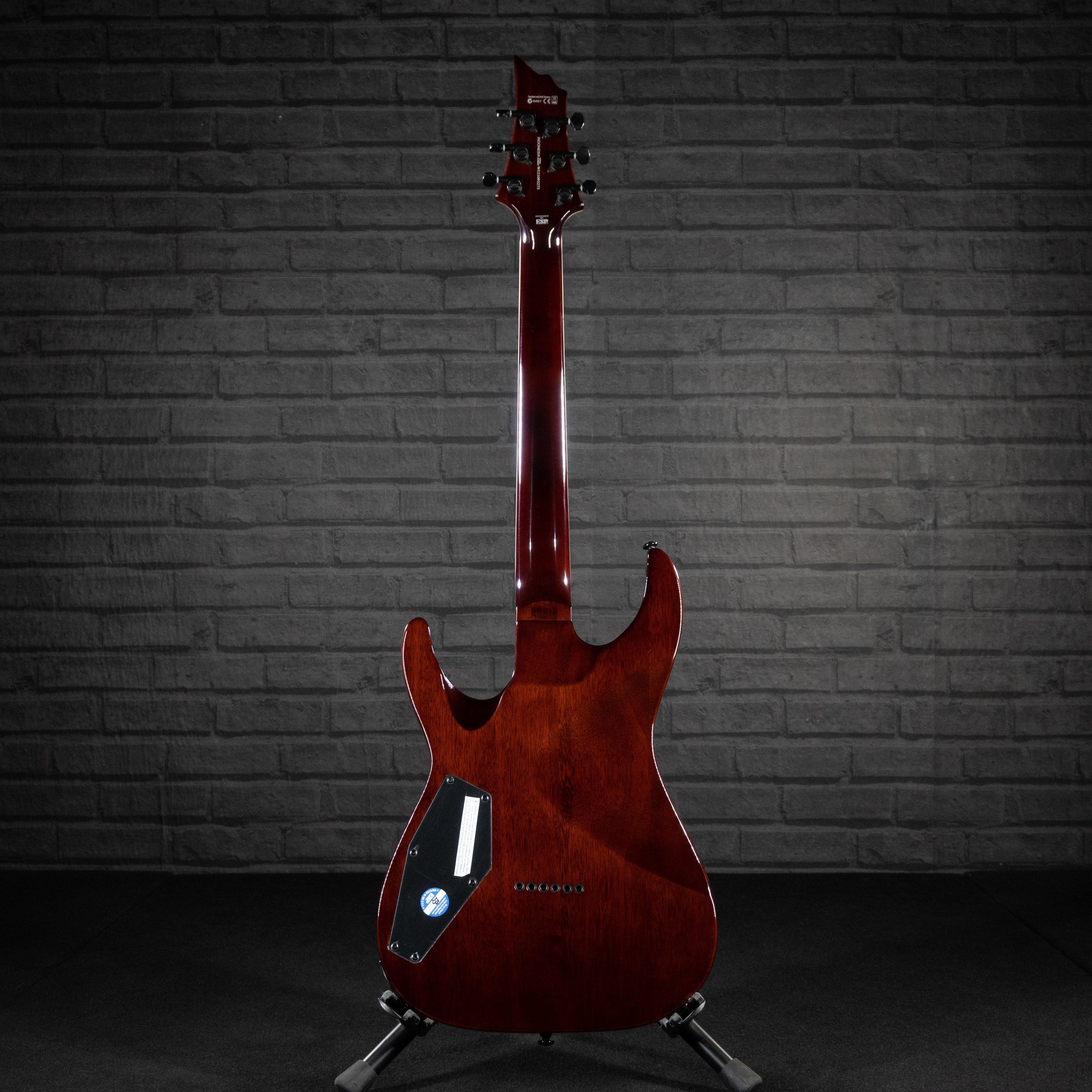 ESP LTD H-200FM Electric Guitar (Dark Brown Sunburst) - Impulse Music Co.