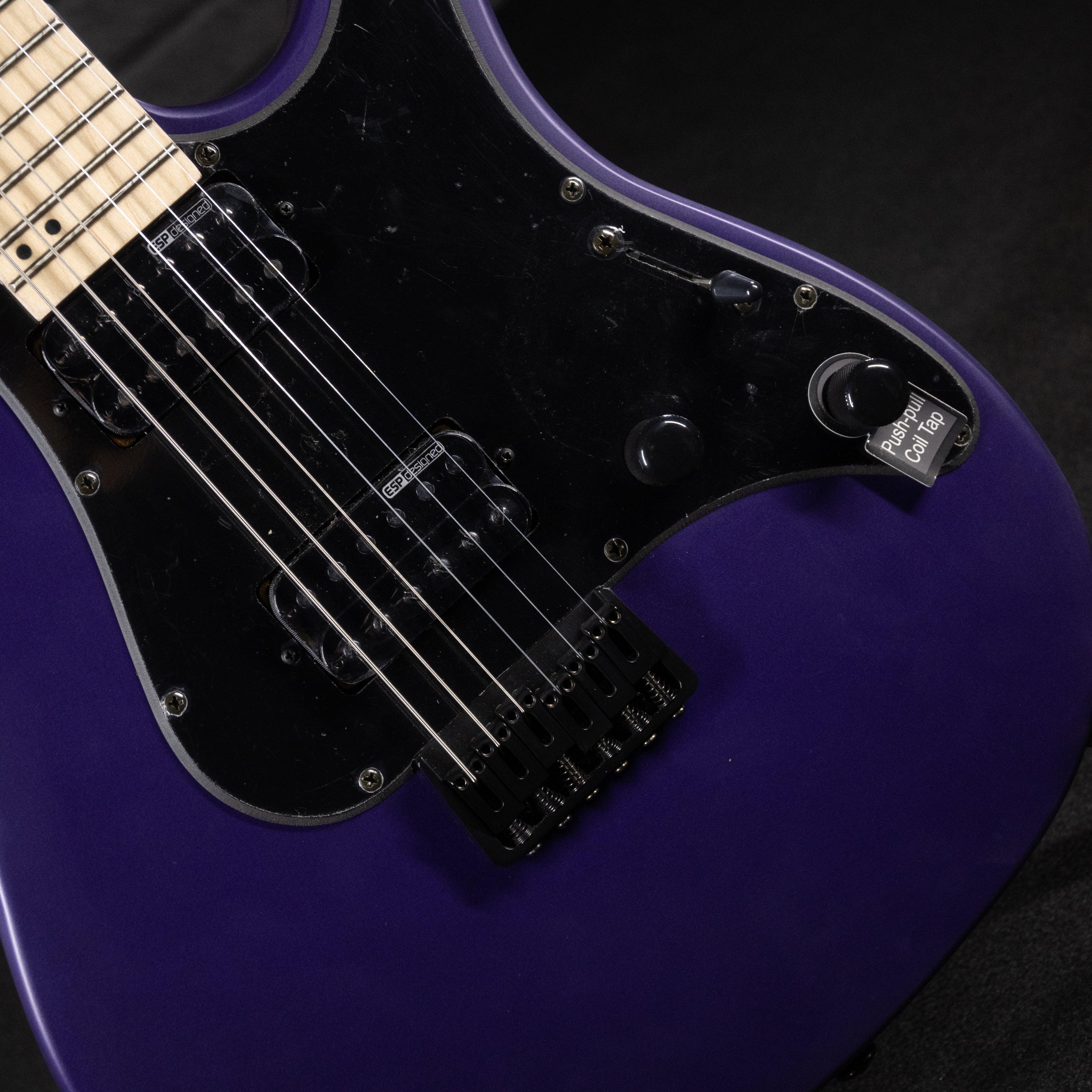 ESP LTD SN-200HT (Dark Metallic Purple Satin) - Impulse Music Co.