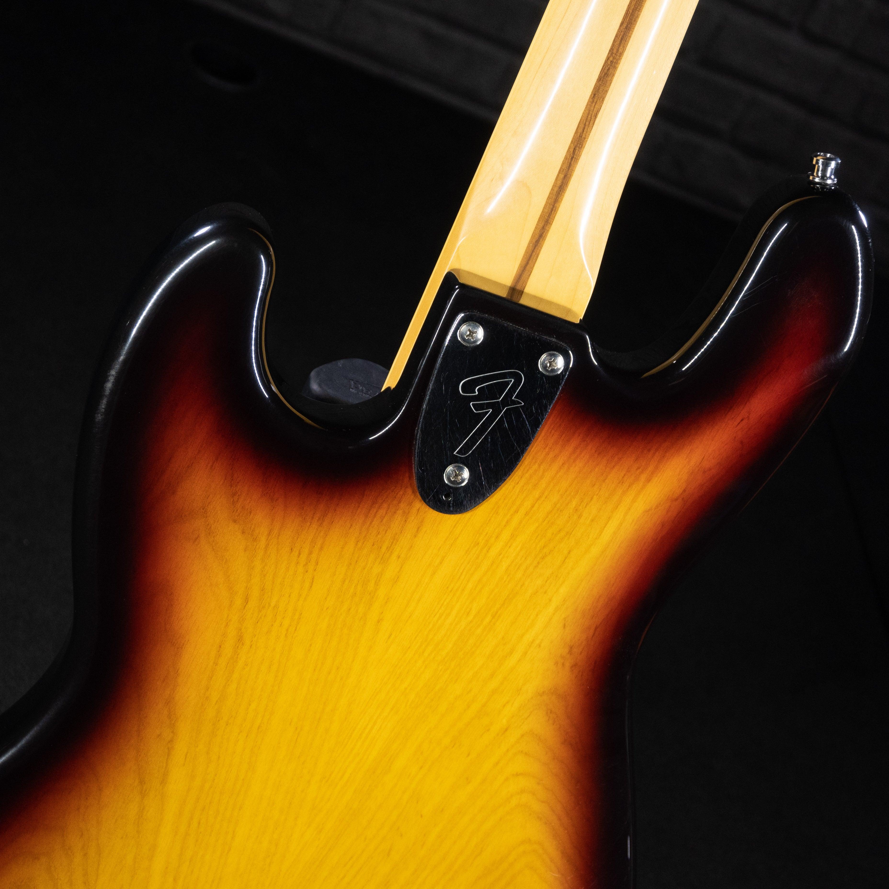 Fender Marcus Miller Signature Jazz Bass MIJ (Three-Color Sunburst) USED - Impulse Music Co.