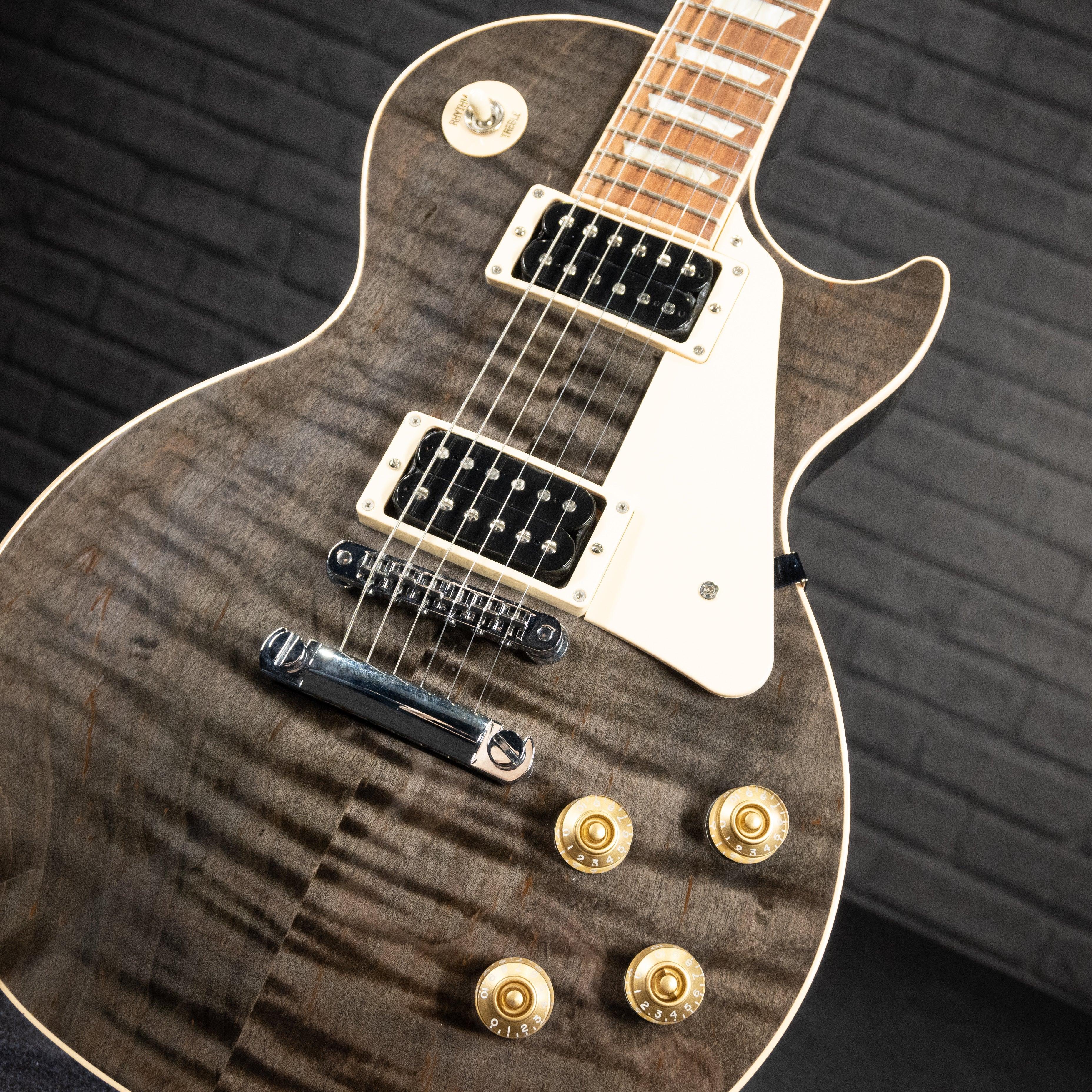 Gibson Les Paul T Trans Ebony Preowned - Impulse Music Co.