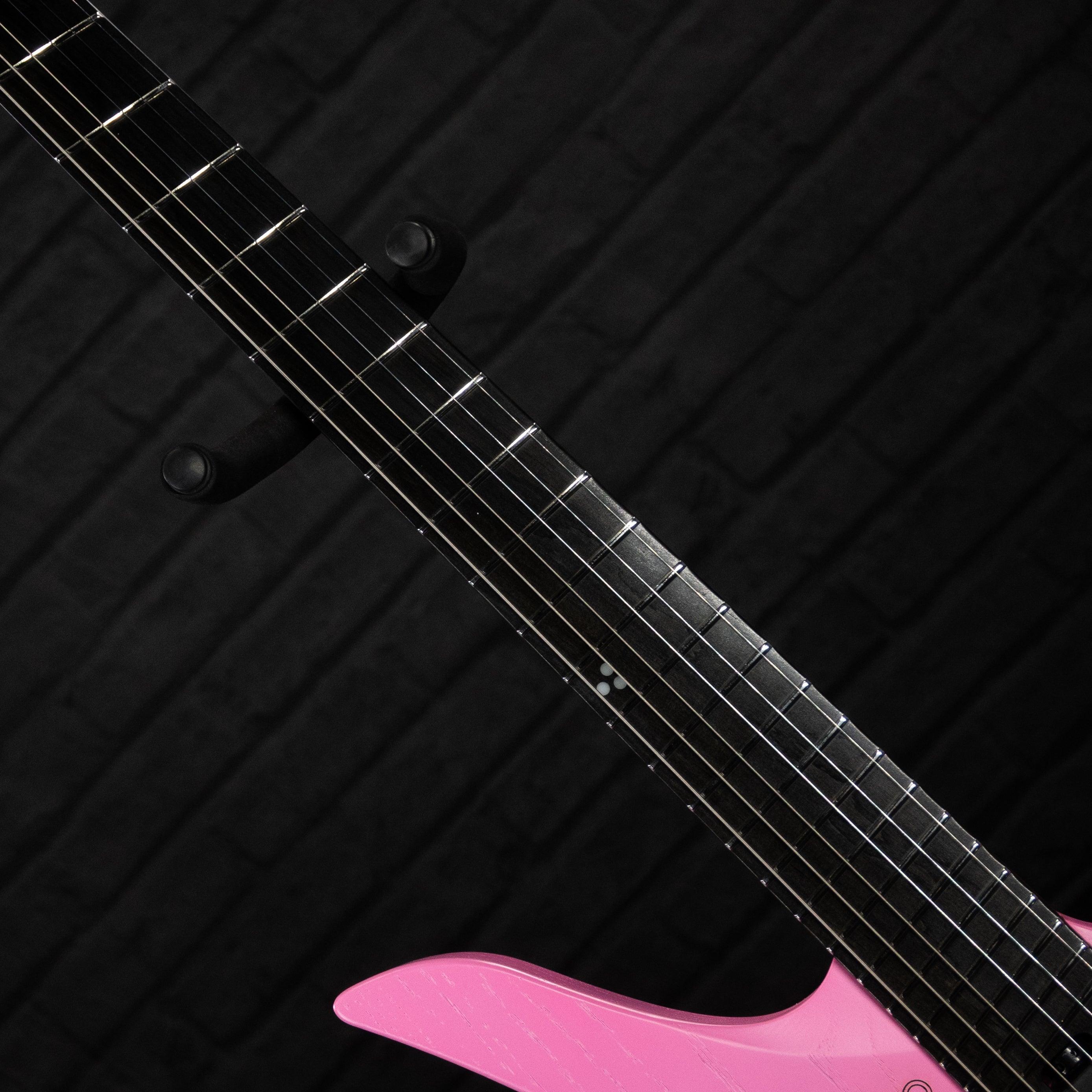 GOC C-Series Vajra 6 Electric Guitar (Worn Hot Pink) - Impulse Music Co.