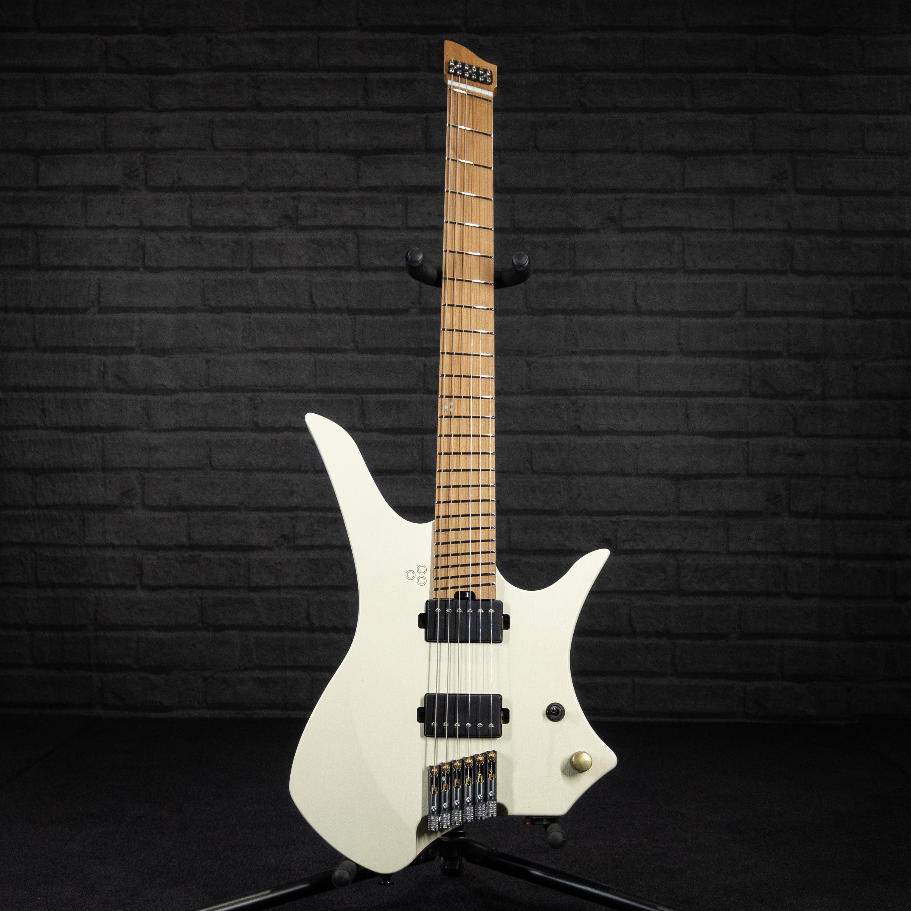 GOC C-Series Vajra 6 Electric Guitar (Worn Powder White) - Impulse Music Co.