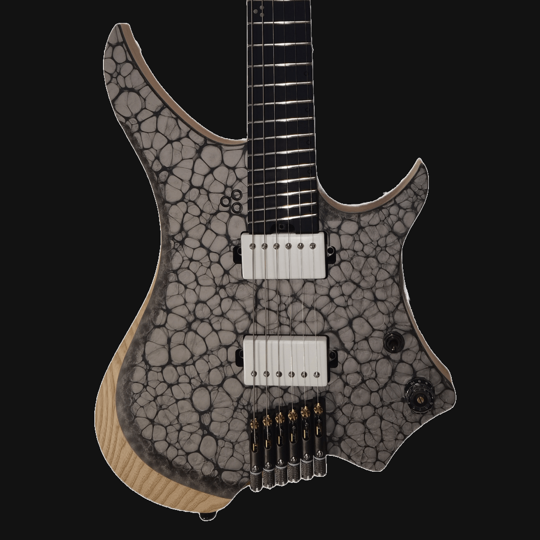 GOC Guitars E-Class Ilumina Headless 6 String Guitar (Bahamut) PRE-ORDER - Impulse Music Co.