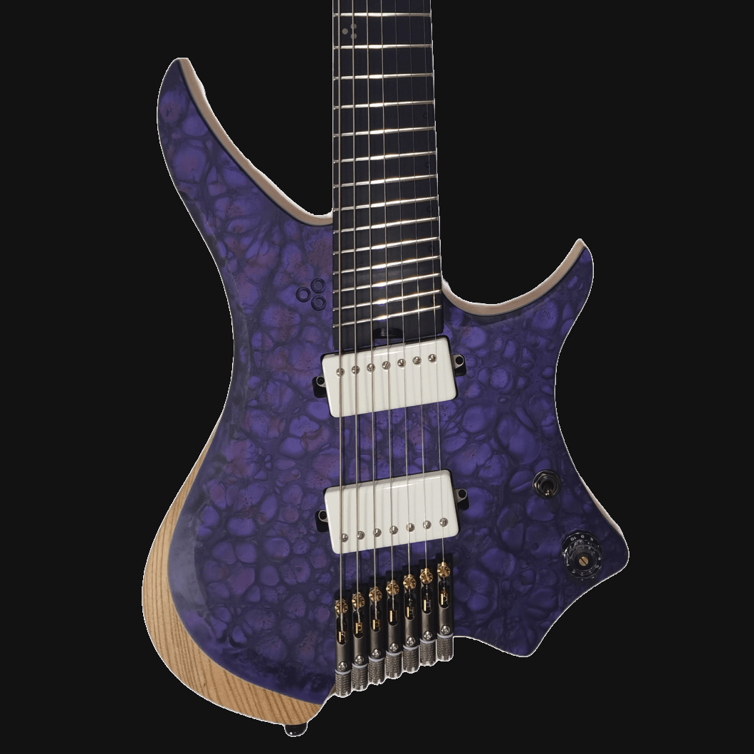 GOC Guitars E-Class Ilumina Headless 7 String Guitar (Symbiote) PRE-ORDER - Impulse Music Co.