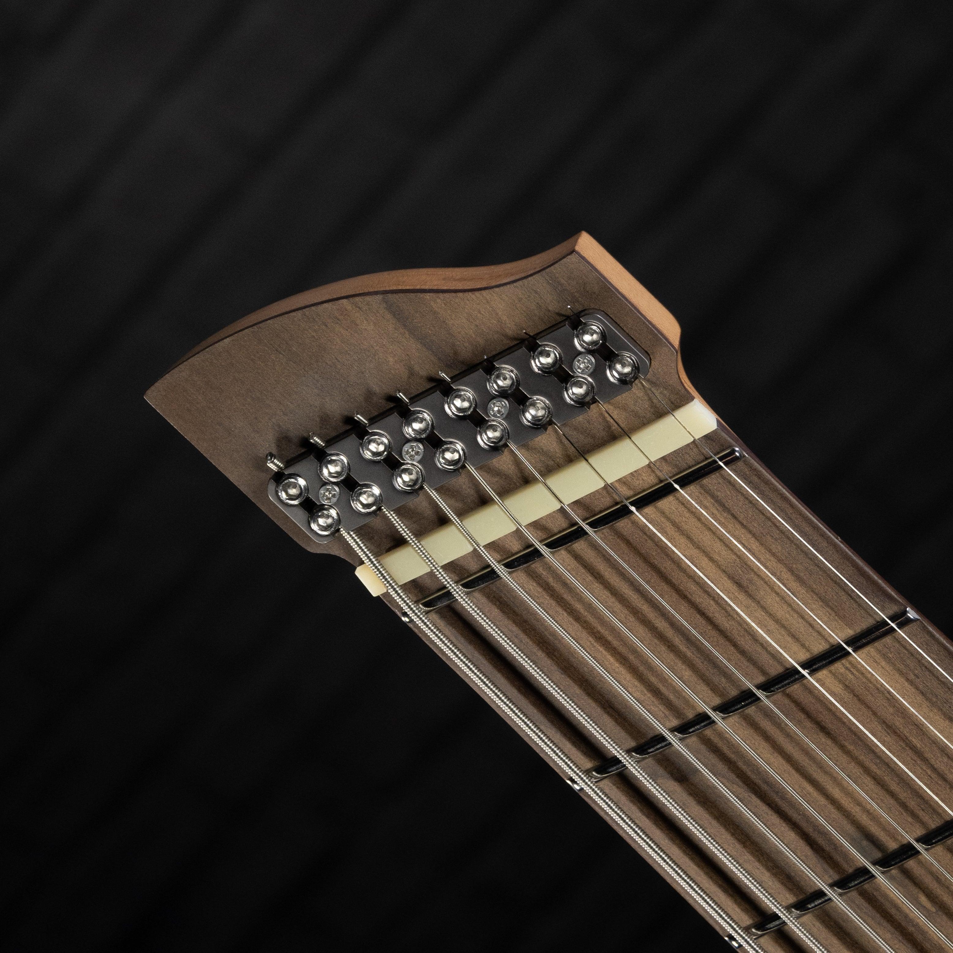 GOC Ilumina Headless Guitar 8 String IH8ROB (Relic Obsidian) - Impulse Music Co.