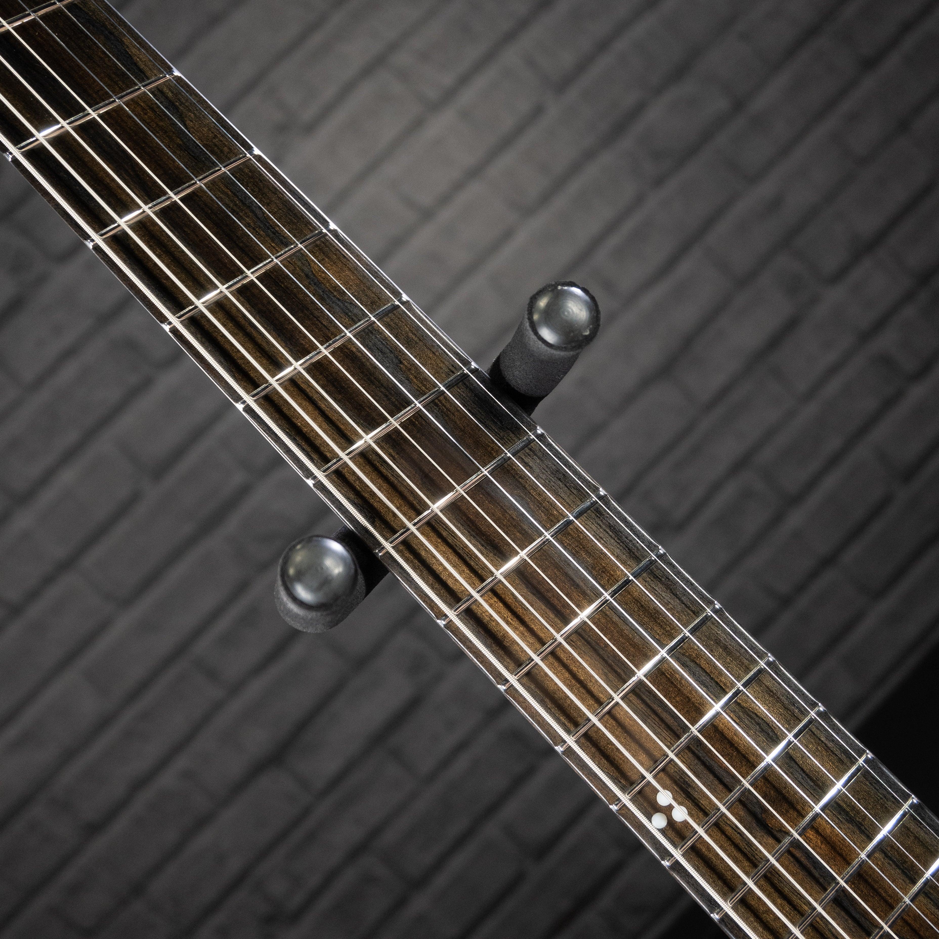 GOC Materia Headless Guitar 7 String E Series (Emerald Flame) #00421 - Impulse Music Co.