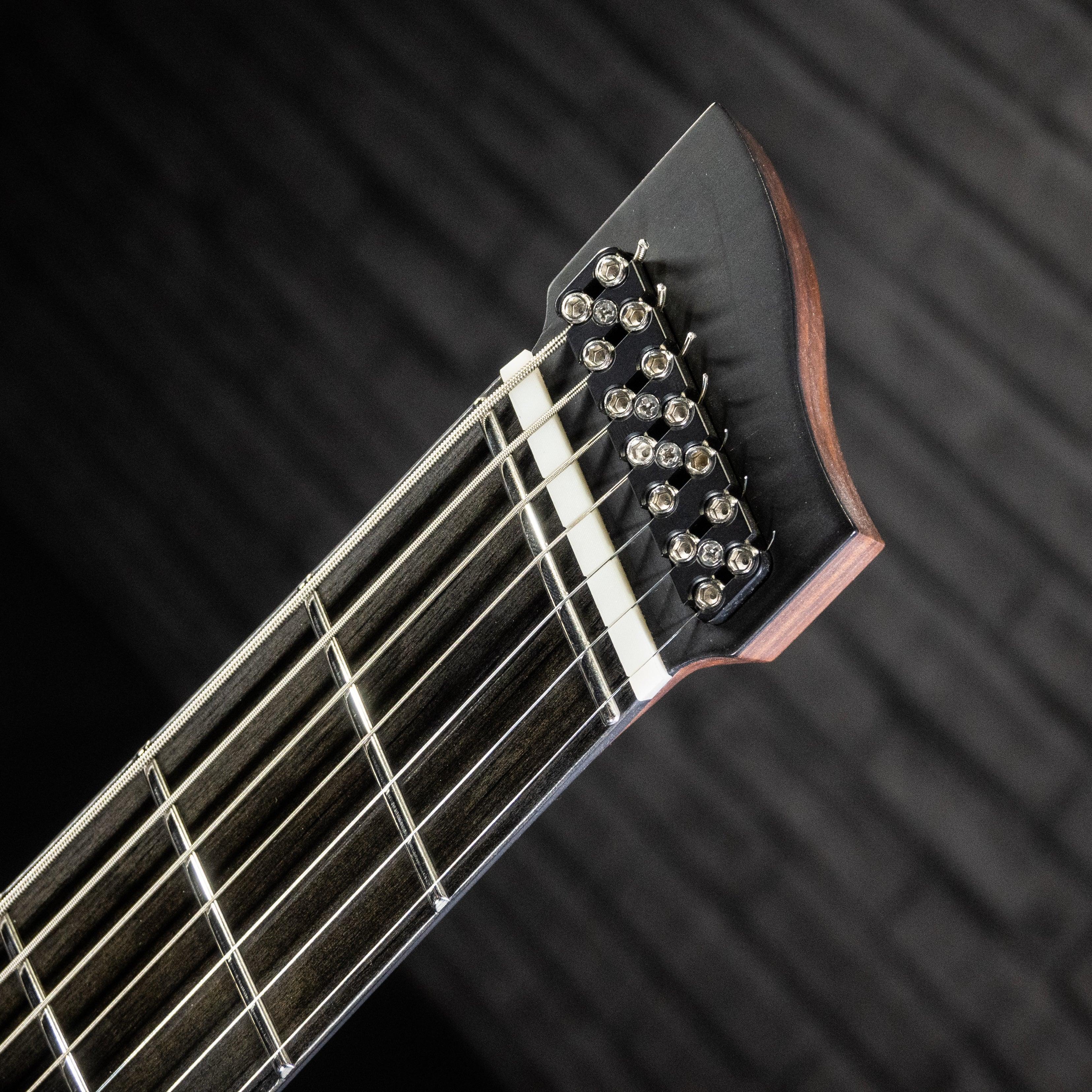 GOC Materia Headless Guitar 7 String Masterbuilt (Worn Violet) - Impulse Music Co.