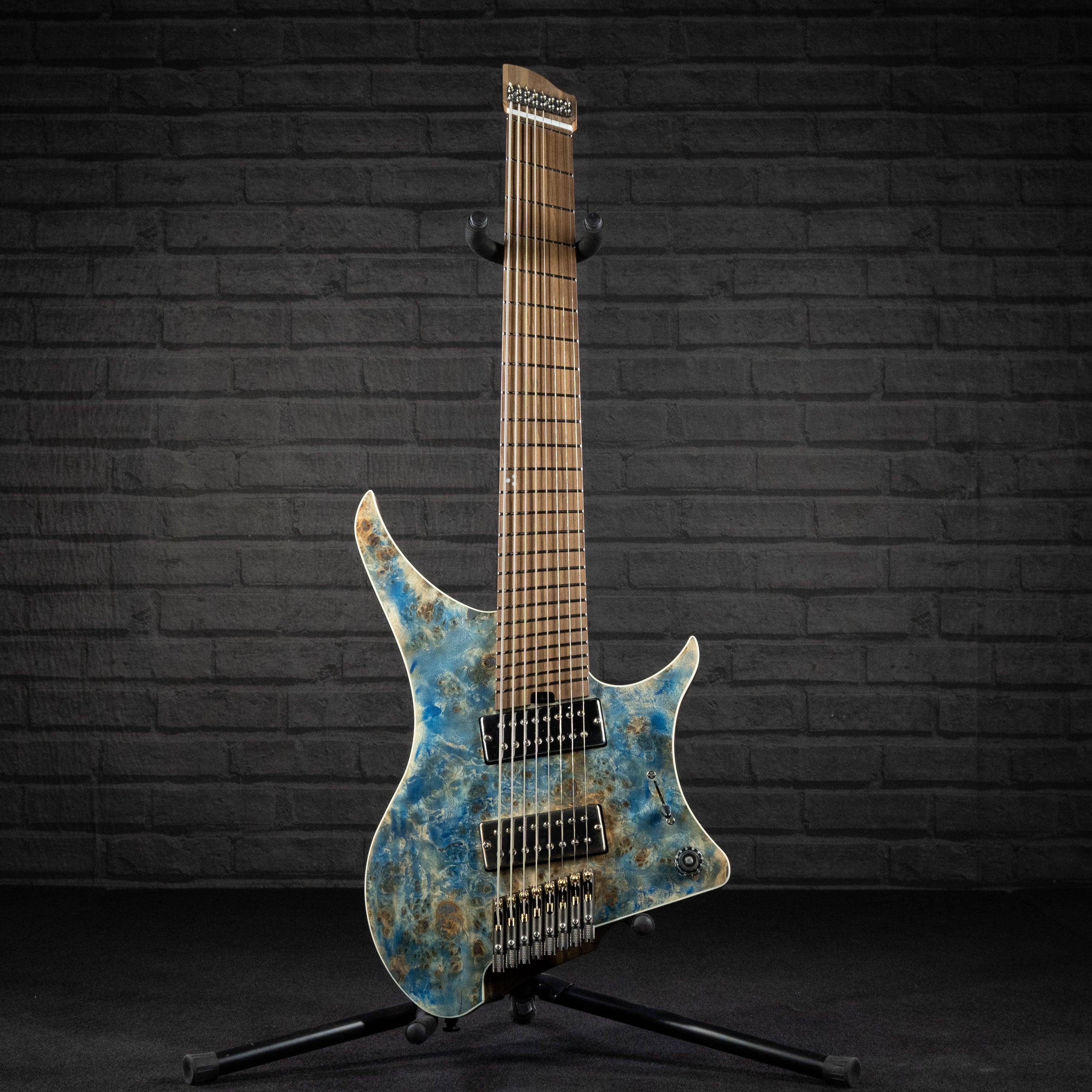 GOC MH8BAZ Materia+ 8 String Electric Guitar (Azure) - Impulse Music Co.