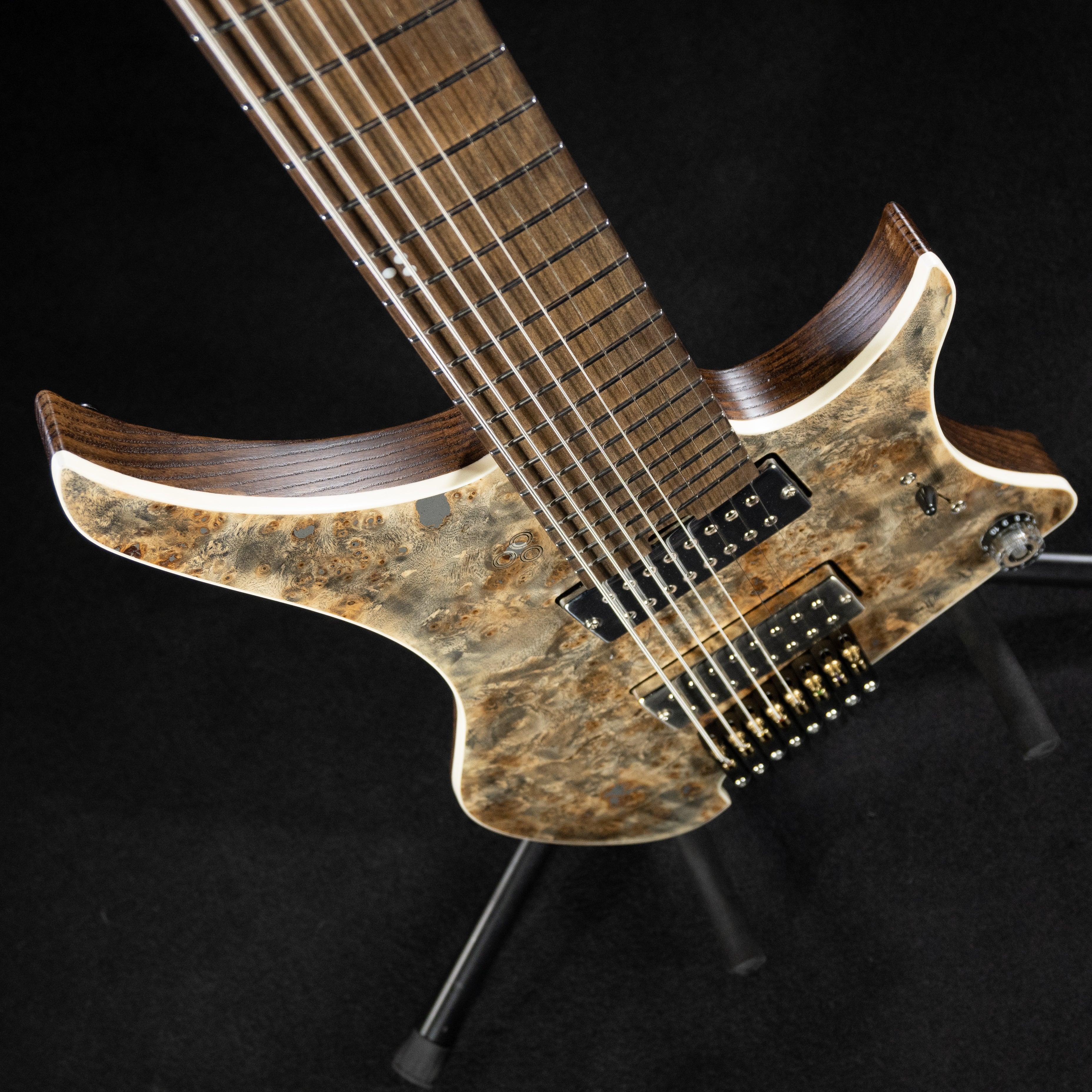 GOC MH8BNA Materia+ 8 String Electric Guitar (Natural Antique) - Impulse Music Co.