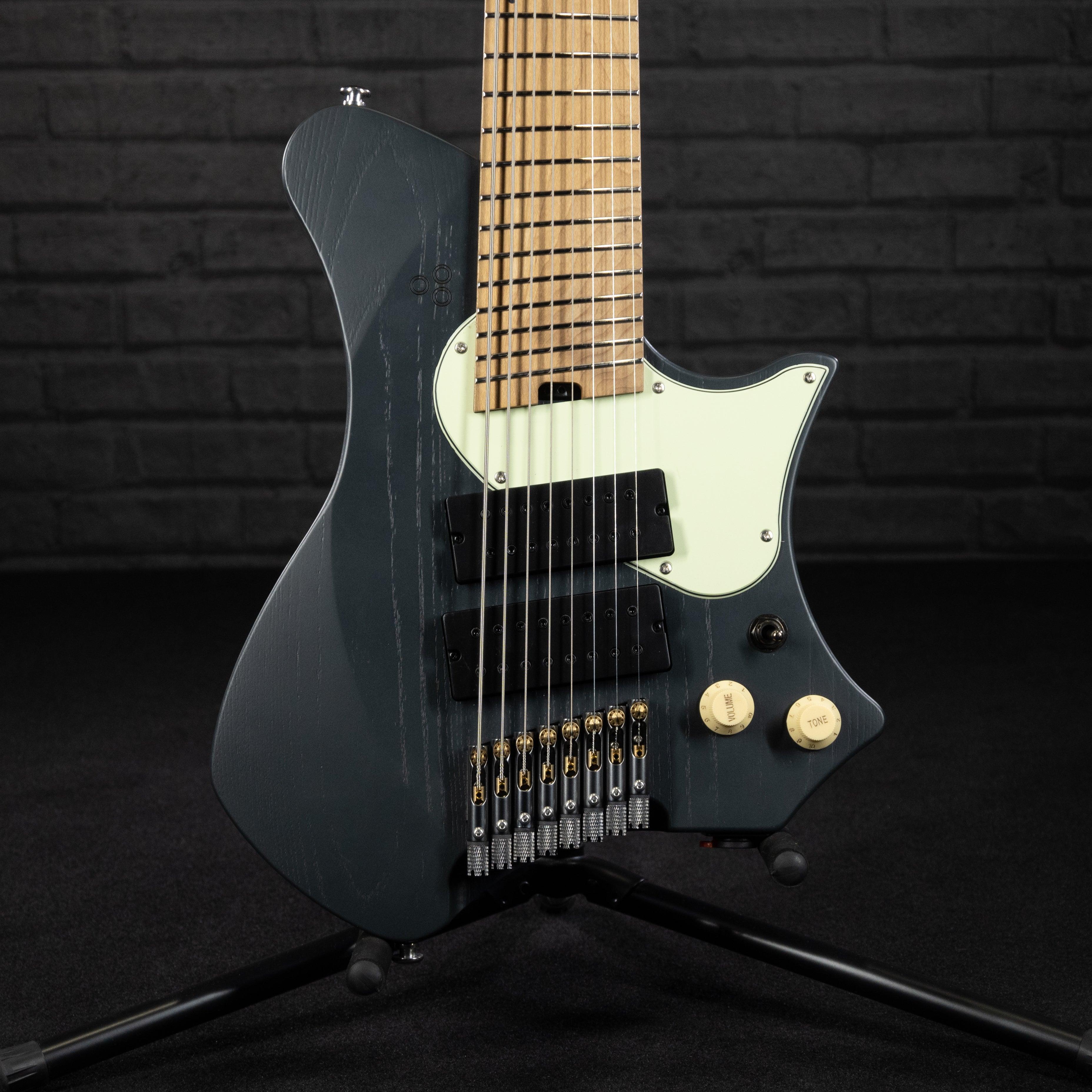 GOC Satya 8 8-String Headless Electric Guitar (Worn Grey) - Impulse Music Co.