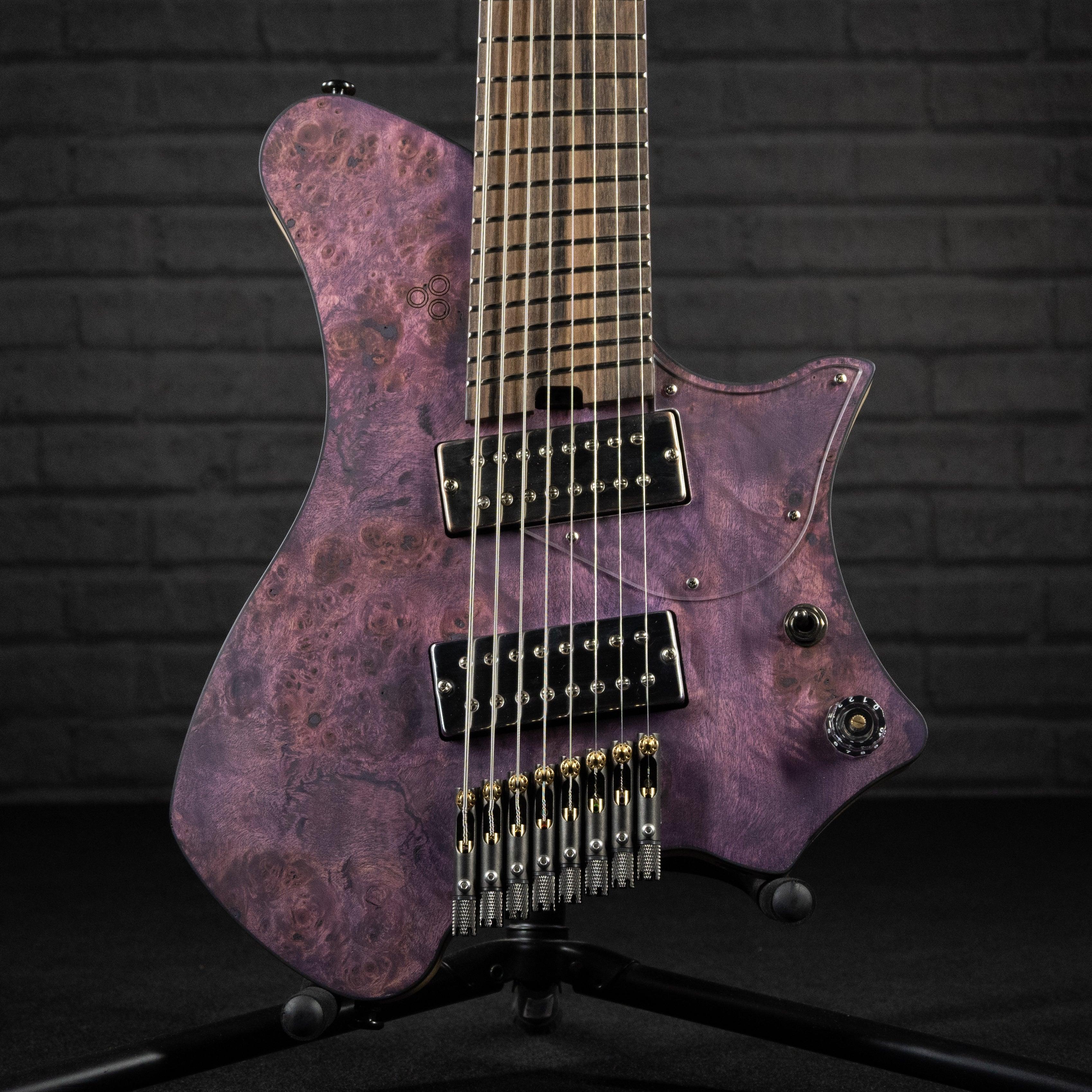 GOC Satya+ Headless Guitar 8 String SH8BVI (Violet) - Impulse Music Co.