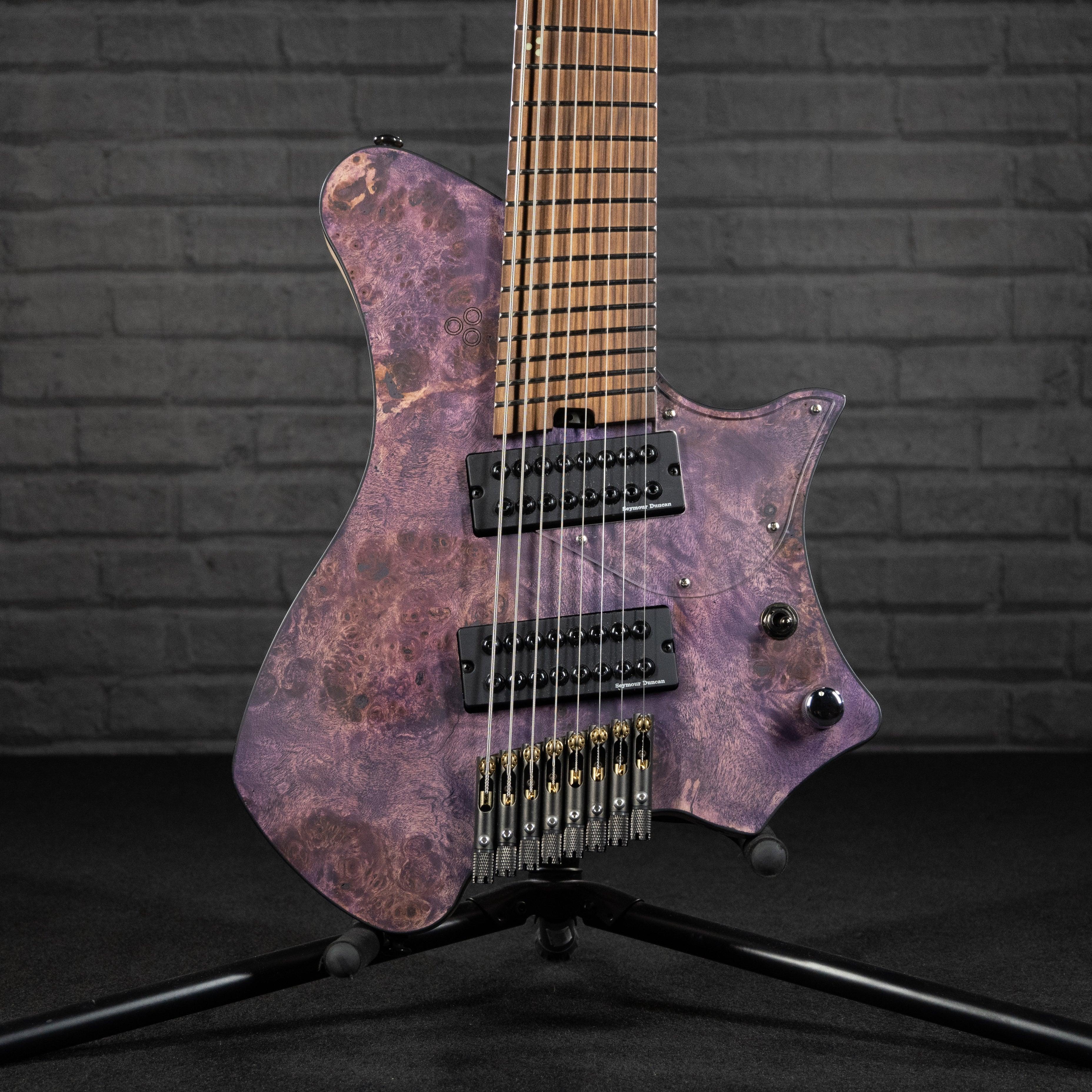 GOC Satya+ Headless Guitar 8 String SH8BVI (Violet) USED - Impulse Music Co.