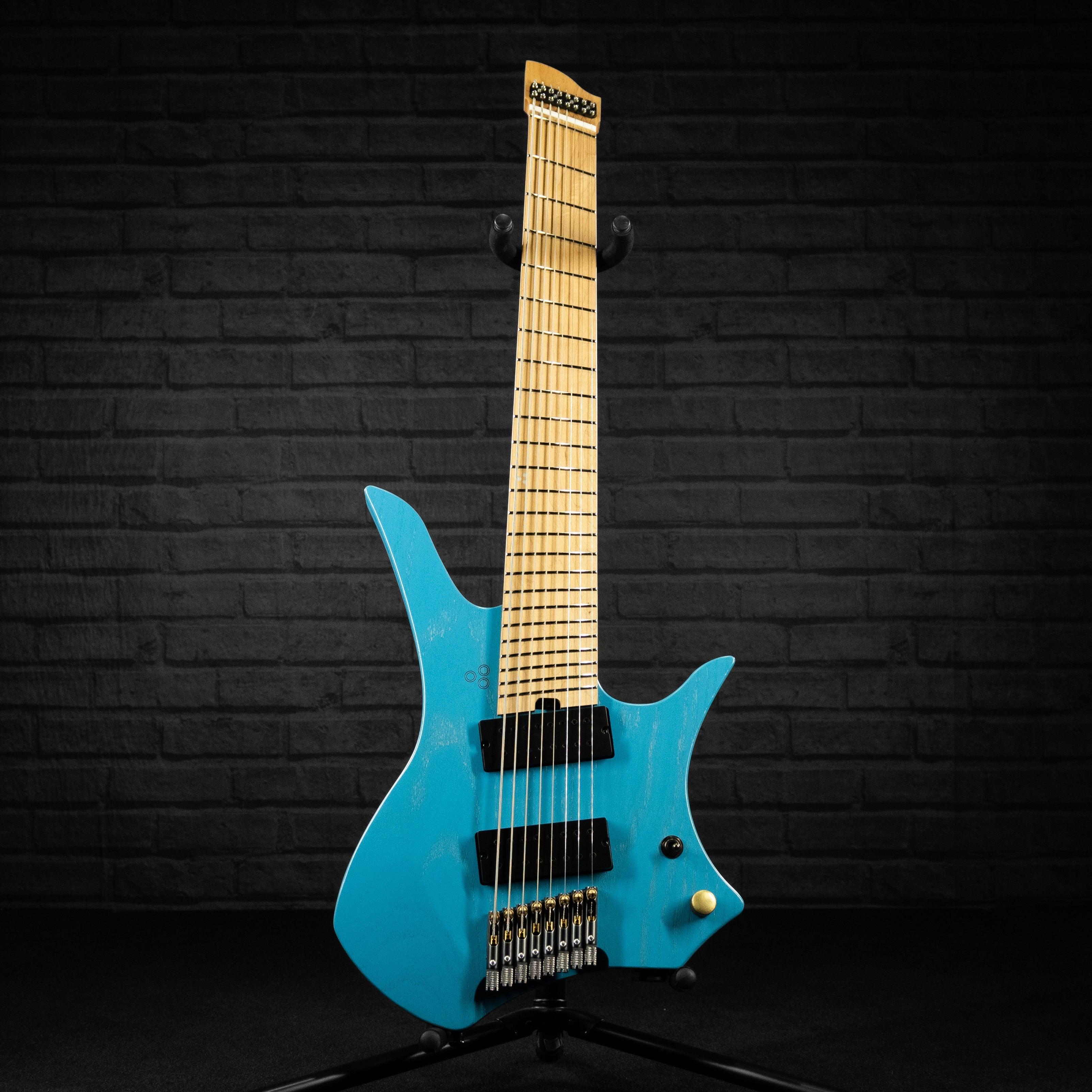 GOC Vajra 8 String (Worn Turquoise) Electric Guitar - Impulse Music Co.