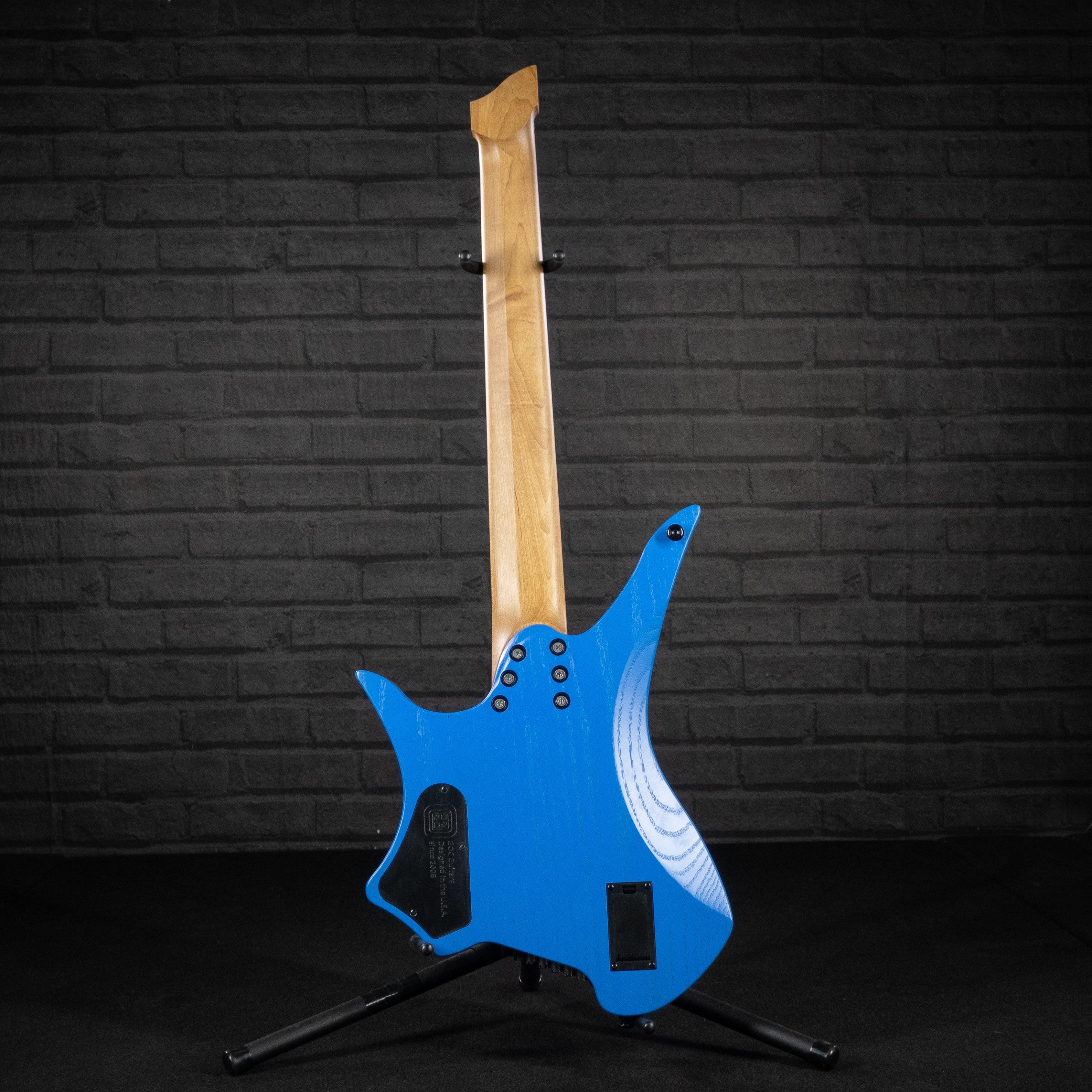 GOC Vajra Headless 7-String C-Series AON (Worn Blue) - Impulse Music Co.