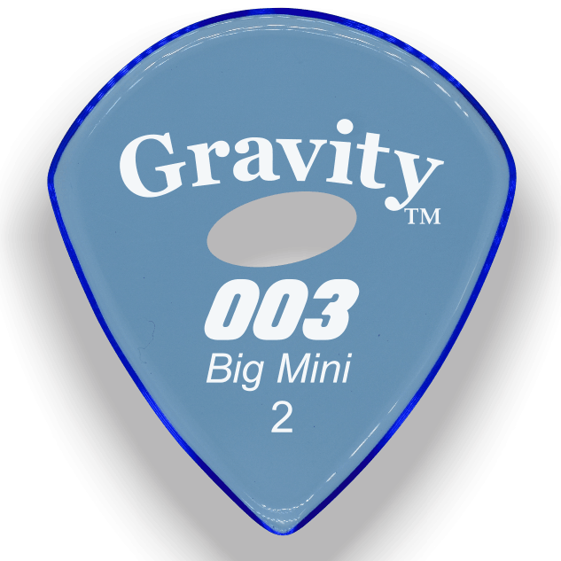 Gravity Picks 003 Big Mini 2 Eclipse Grip - Impulse Music Co.
