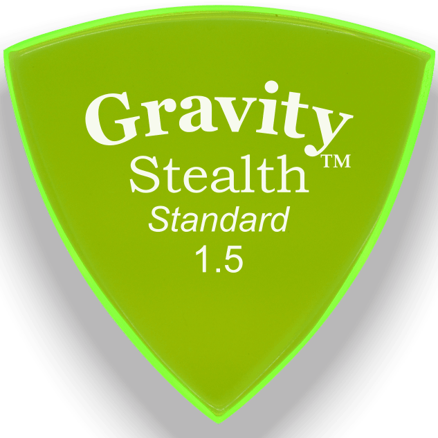 Gravity Picks Stealth Standard 1.5 - Impulse Music Co.
