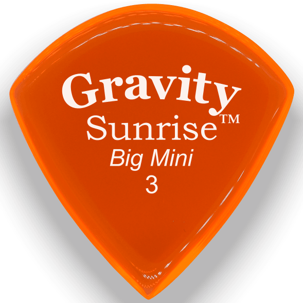 Gravity Picks Sunrise Big Mini 3 - Impulse Music Co.
