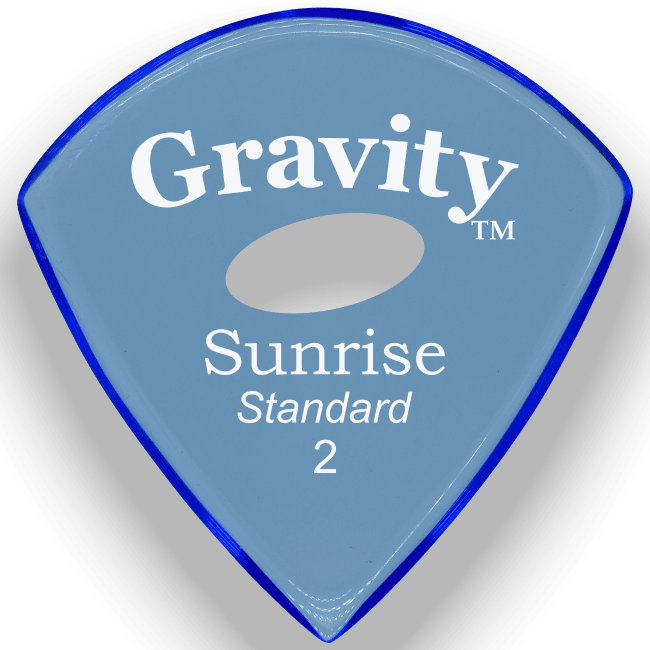 Gravity Picks Sunrise Standard 2 Eclipse Grip - Impulse Music Co.