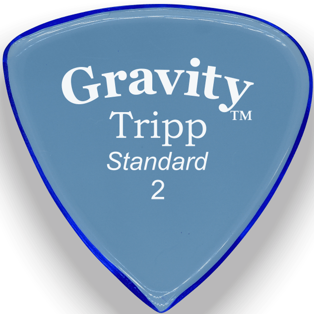 Gravity Picks Tripp Standard 2 Unpolished - Impulse Music Co.