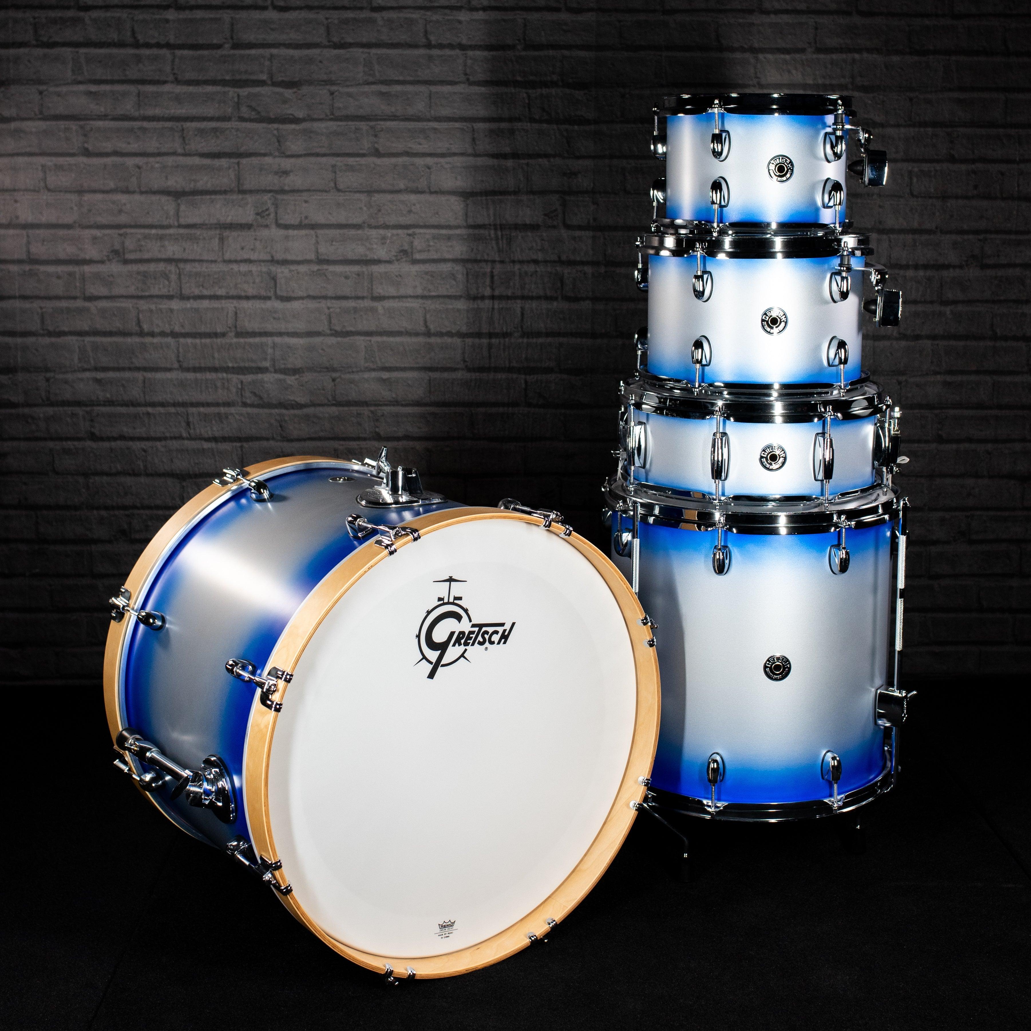 Gretsch Drums Catalina Special Edition Birch 5-Piece Shell Pack(Blue Silver Duco) - Impulse Music Co.