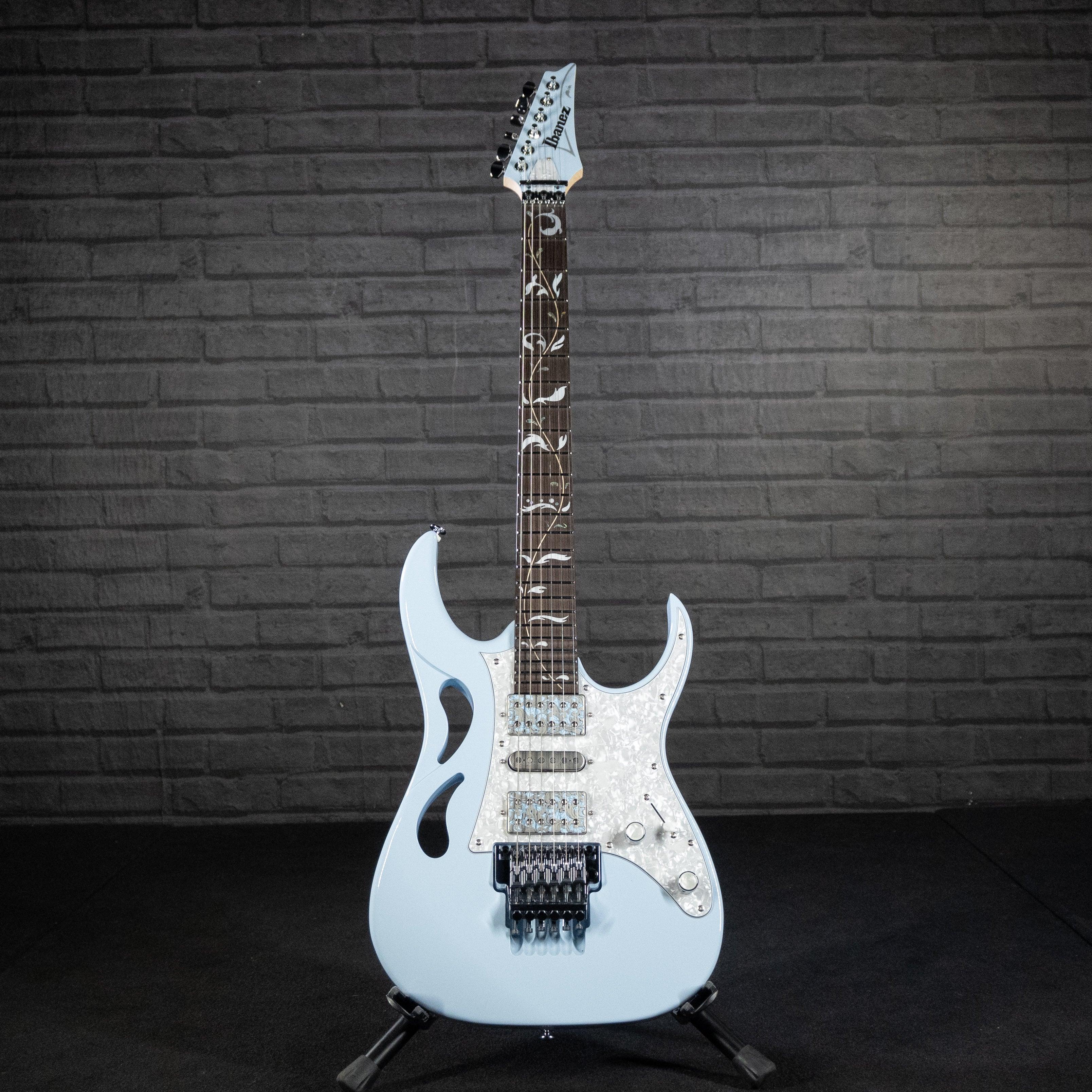 Ibanez PIA3761C Steve Vai Signature Electric Guitar (Blue Powder) - Impulse Music Co.