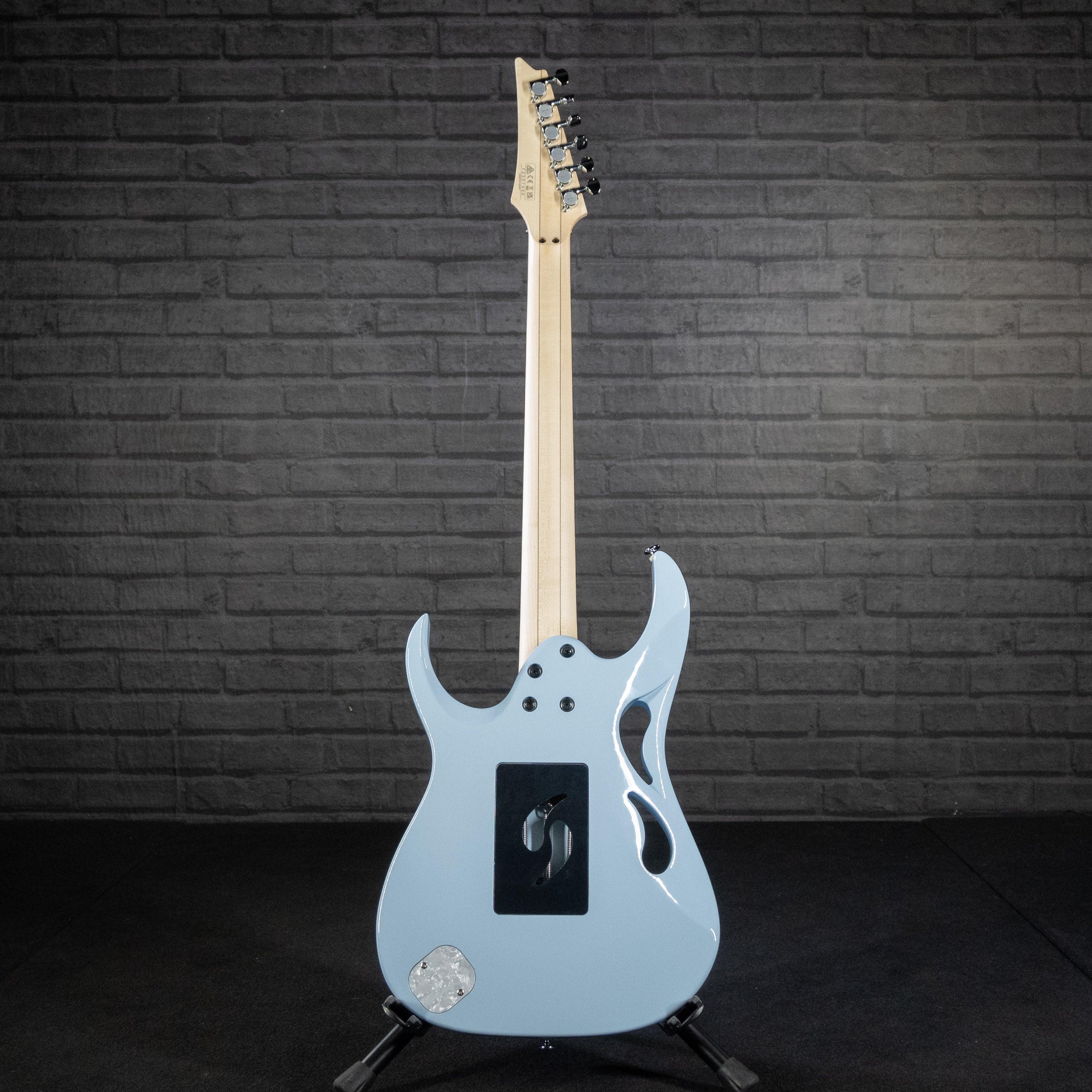 Ibanez PIA3761C Steve Vai Signature Electric Guitar (Blue Powder) - Impulse Music Co.