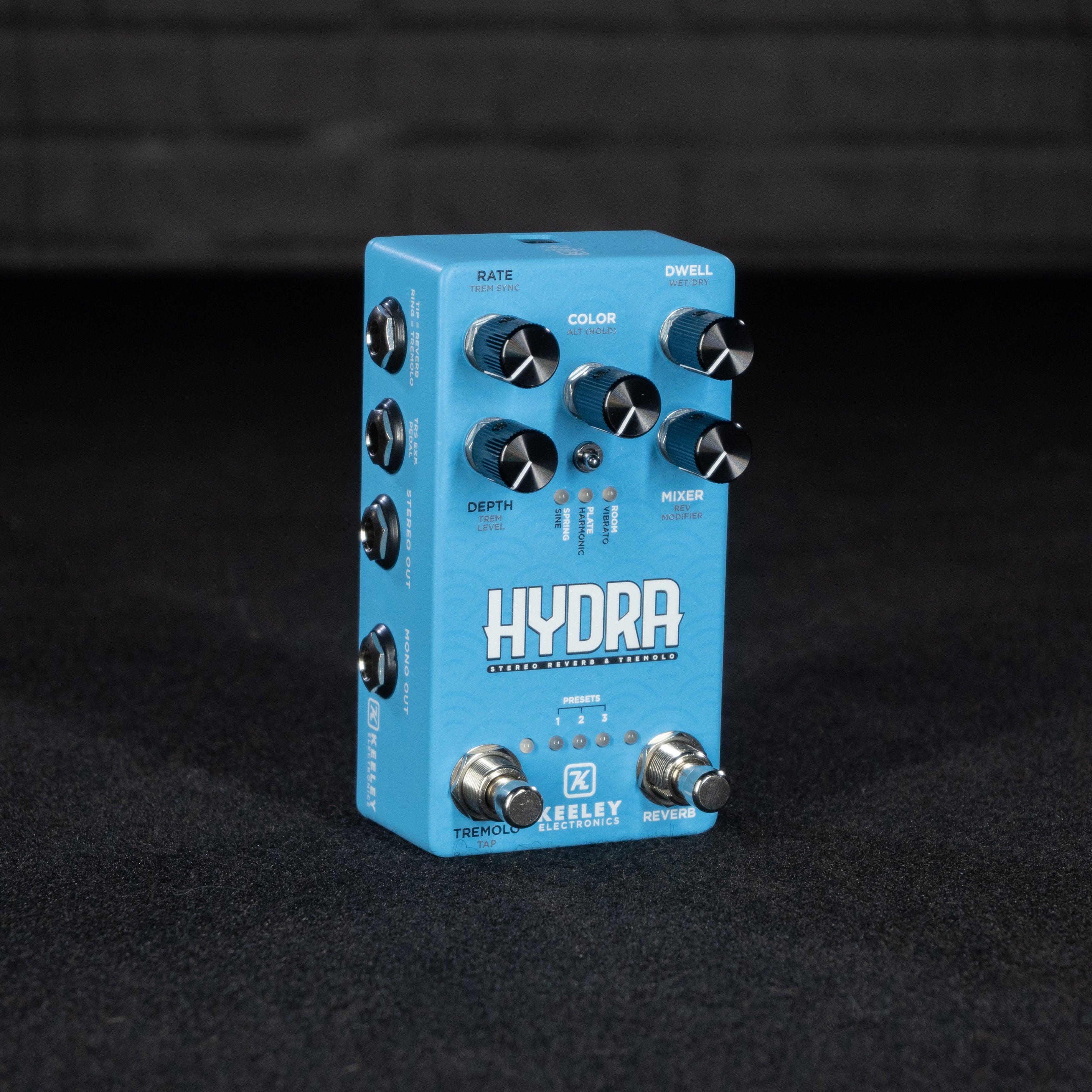 Keeley Hydra Stereo Reverb and Tremolo - Impulse Music Co.