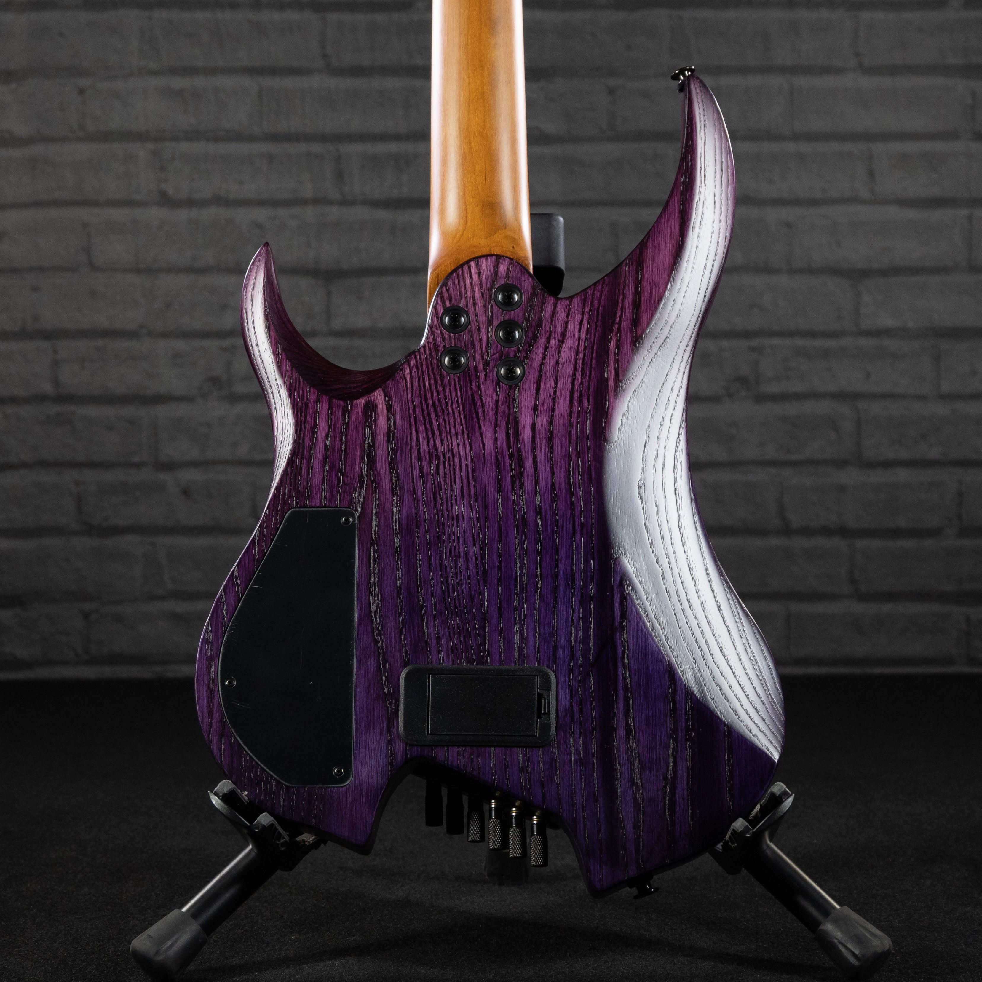 Legator Ghost G6FP 6-String Headless Multiscale Electric Guitar (Iris Fade) - Impulse Music Co.