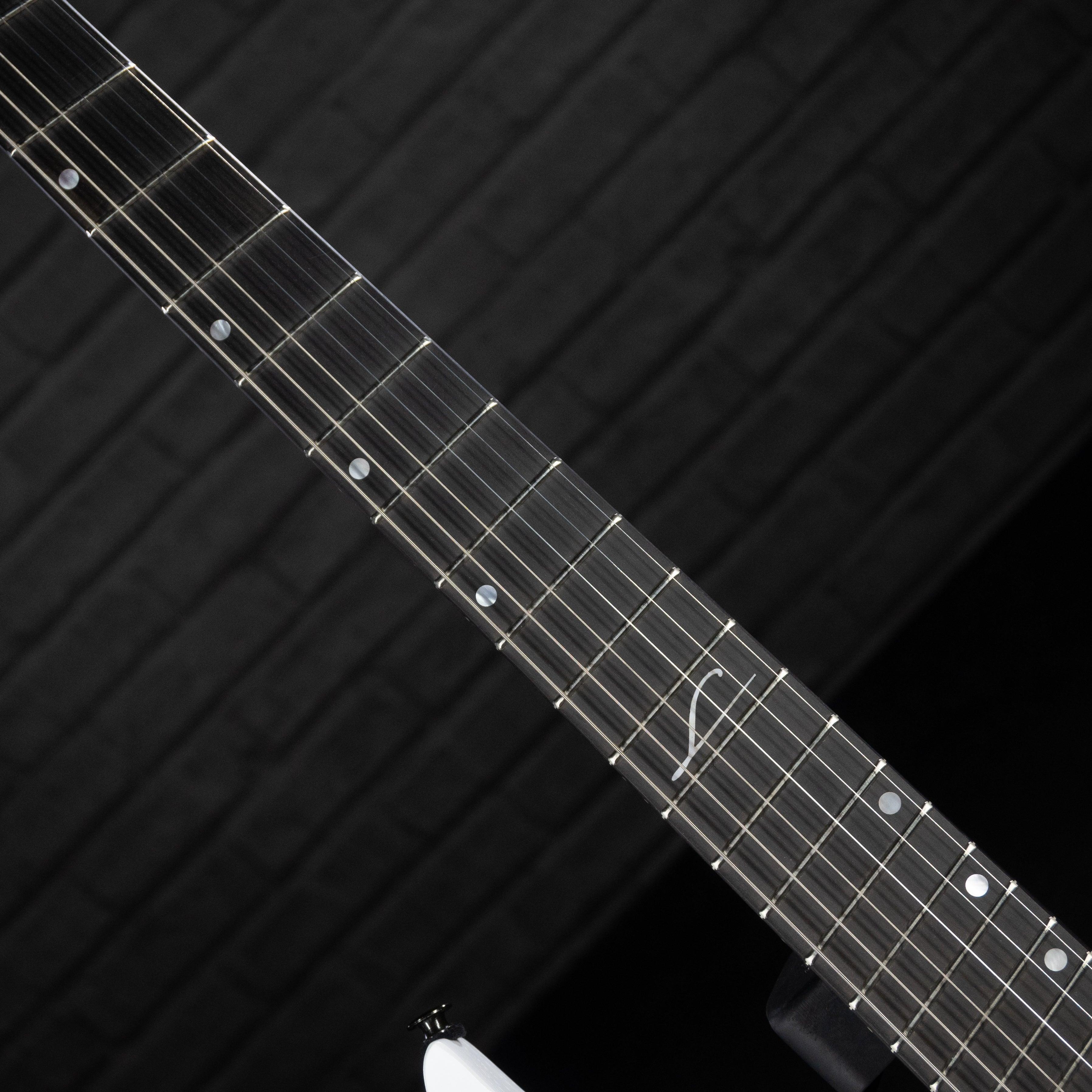 Legator Ghost G6FP 6-String Headless Multiscale Electric Guitar (SnowFall) - Impulse Music Co.
